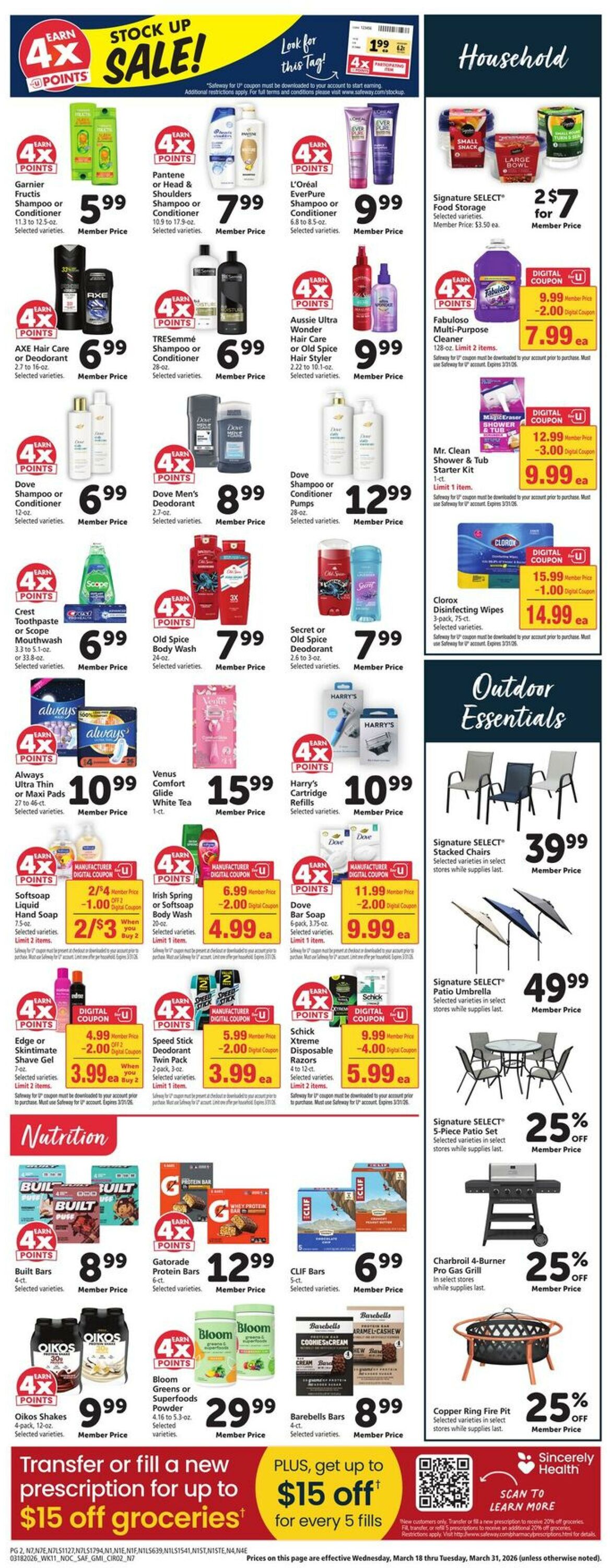 Catalogue Safeway from 03/18/2026