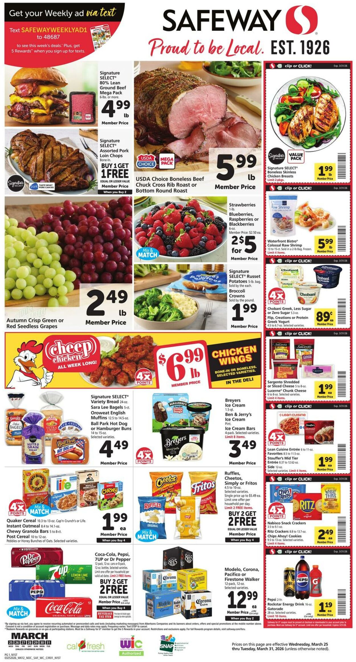 Catalogue Safeway from 03/25/2026