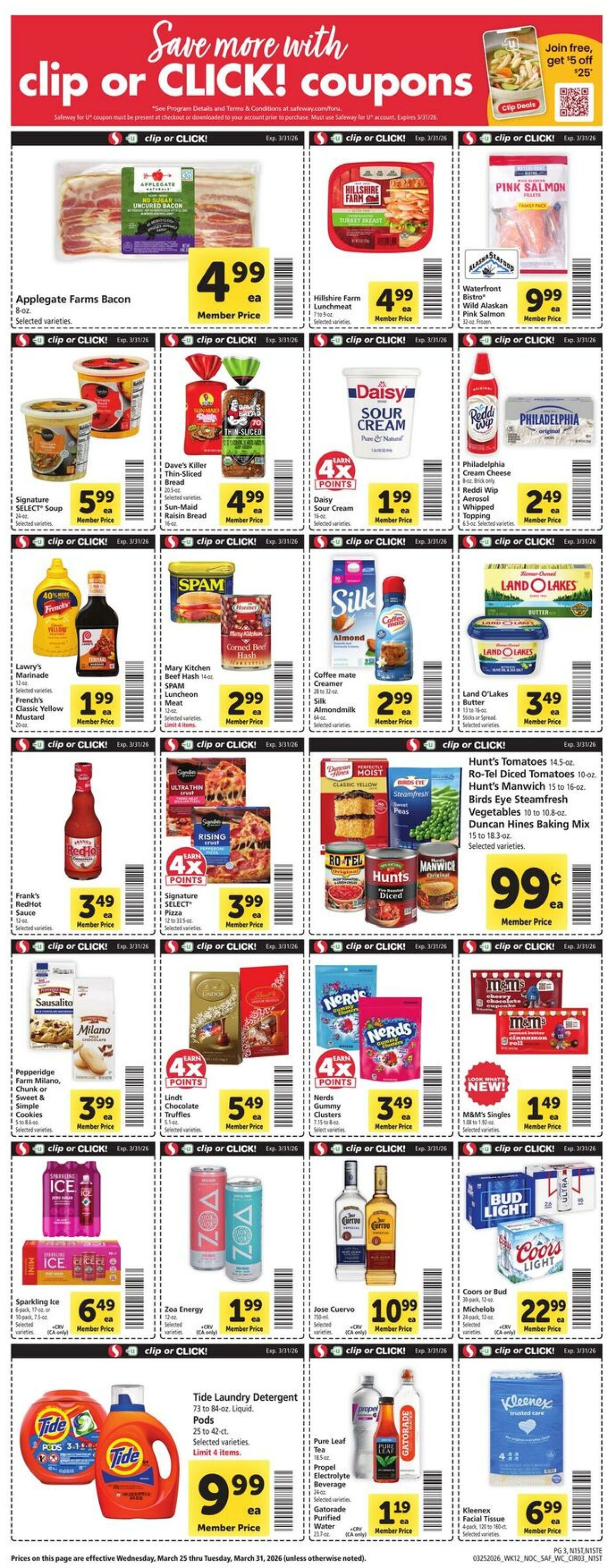 Catalogue Safeway from 03/25/2026