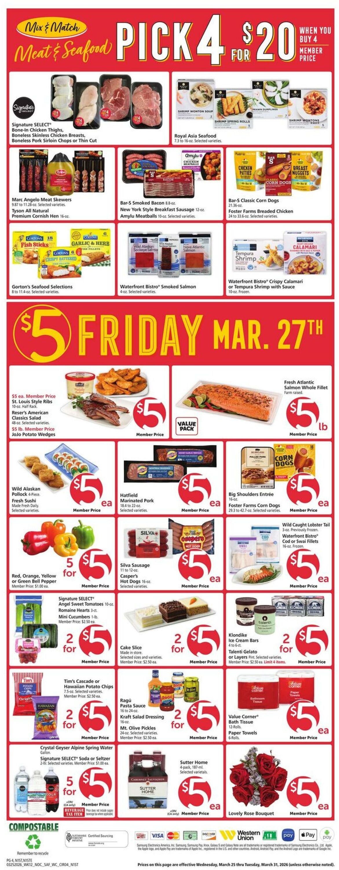 Catalogue Safeway from 03/25/2026