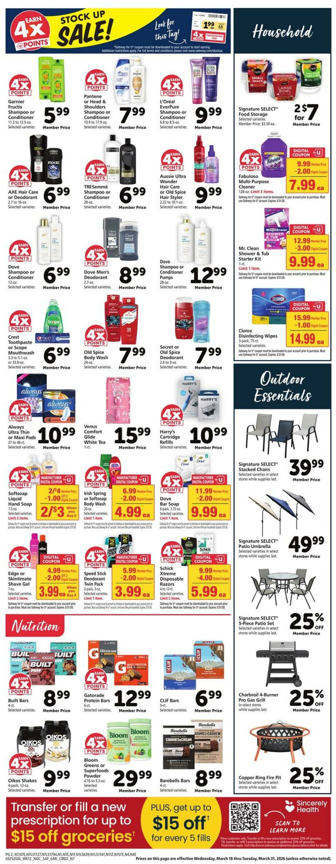 Catalogue Safeway from 03/25/2026