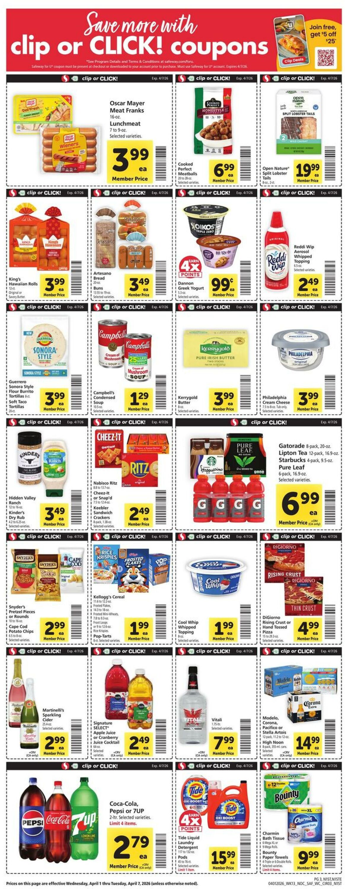 Catalogue Safeway from 04/01/2026