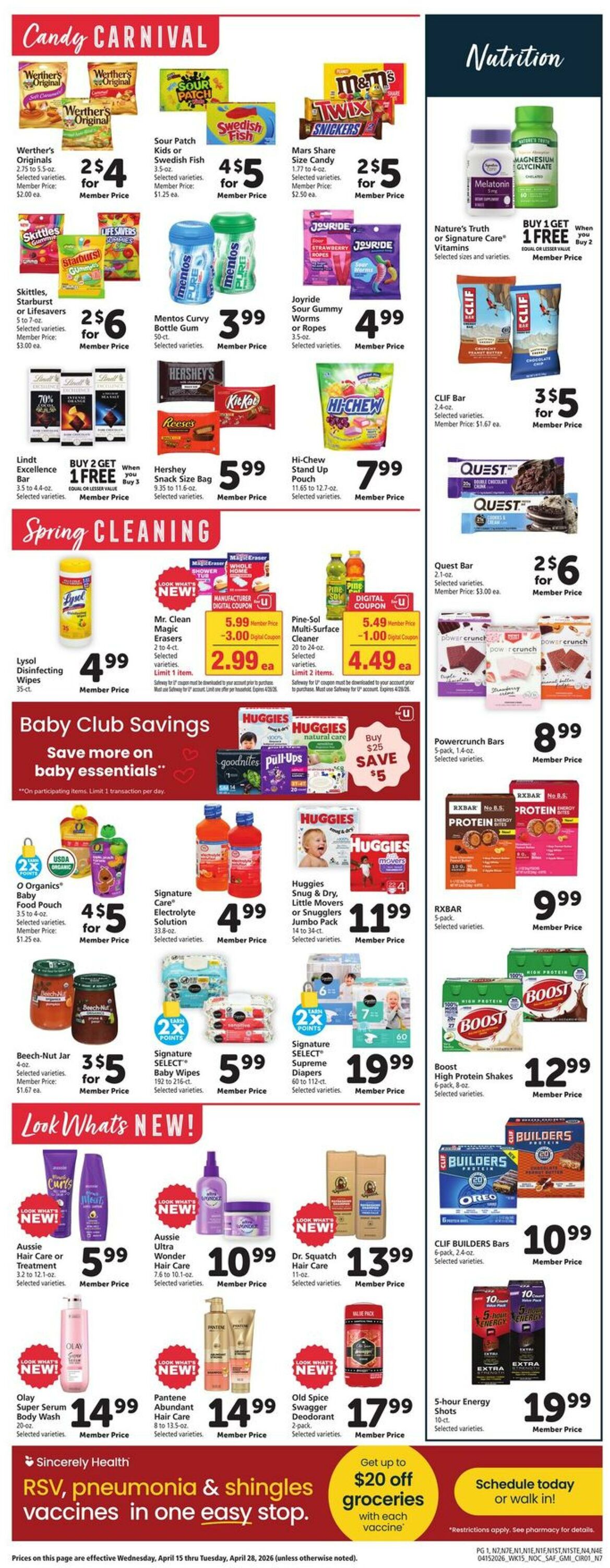 Catalogue Safeway from 04/15/2026