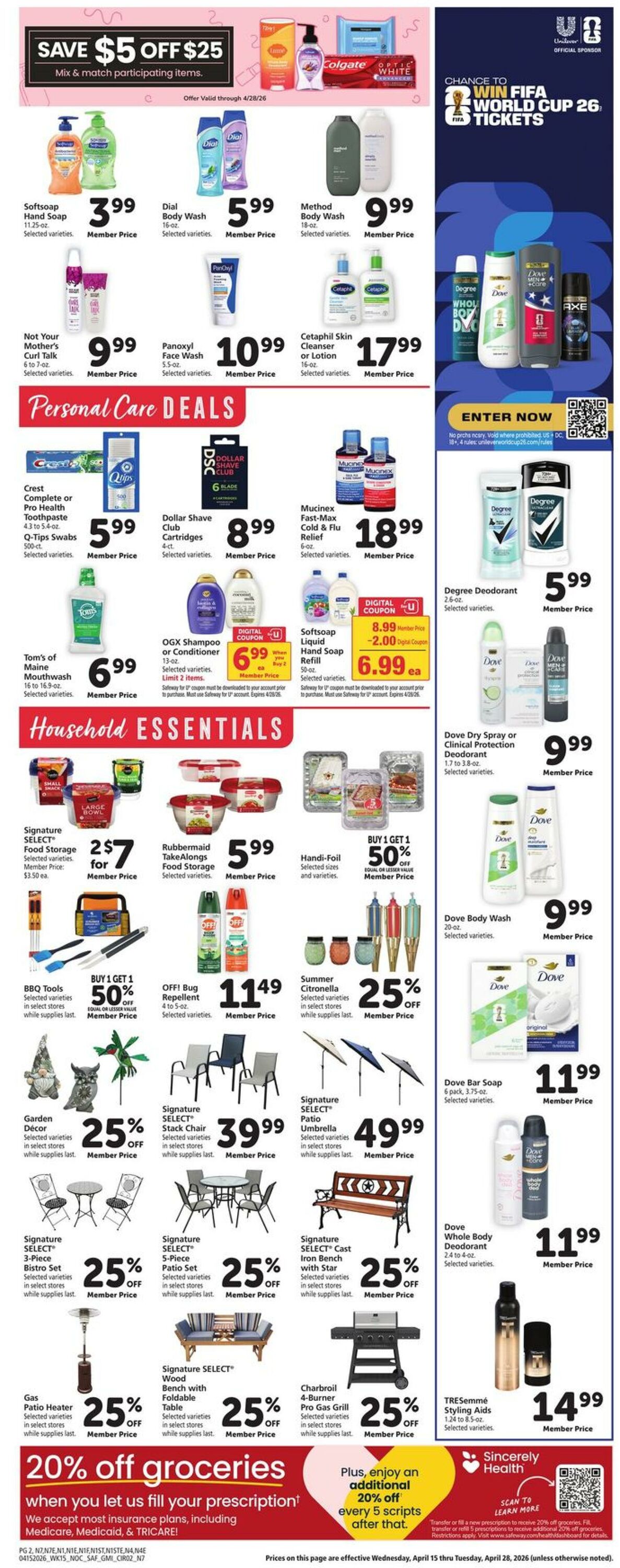 Catalogue Safeway from 04/15/2026