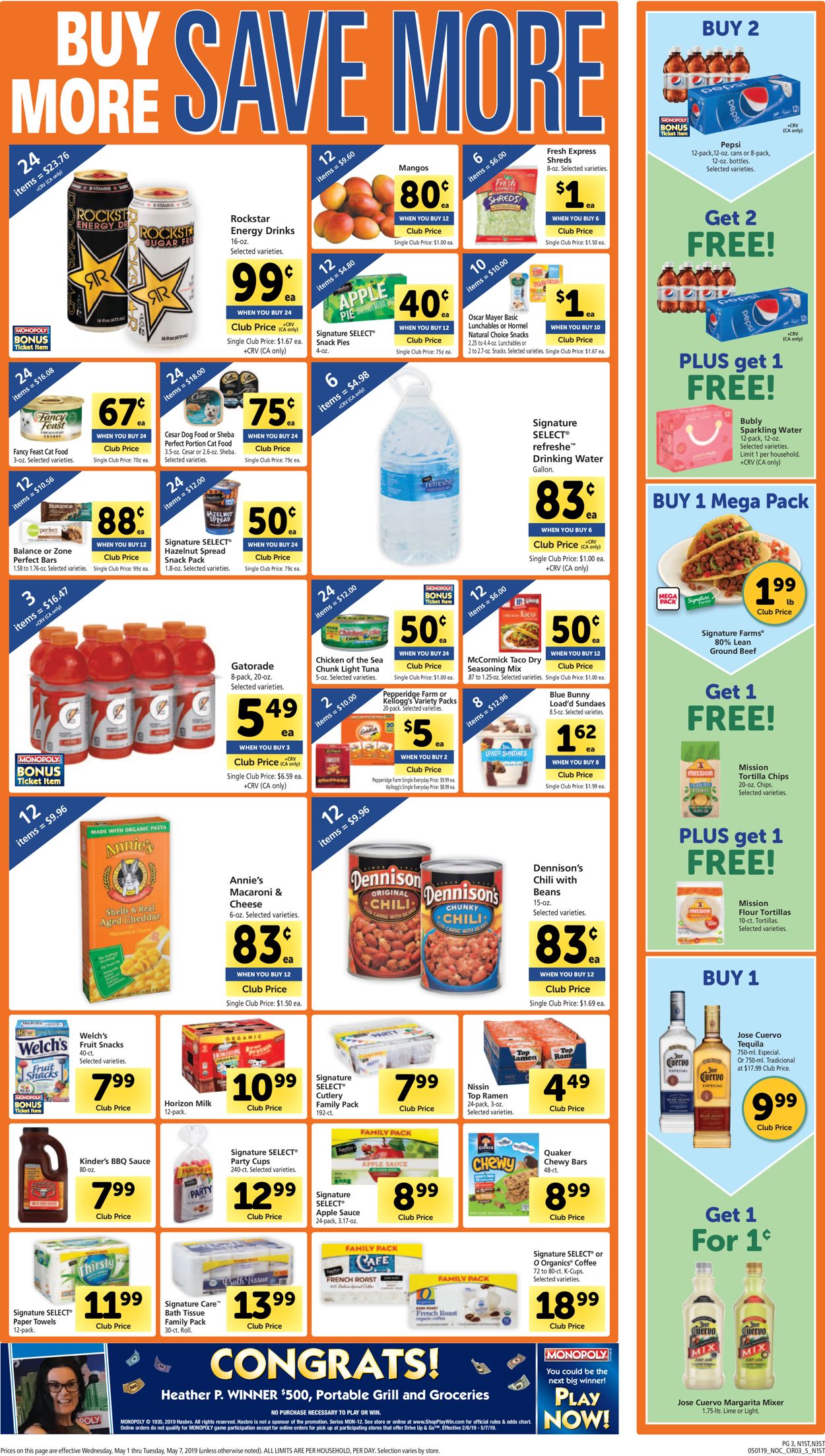 Catalogue Safeway from 05/01/2019