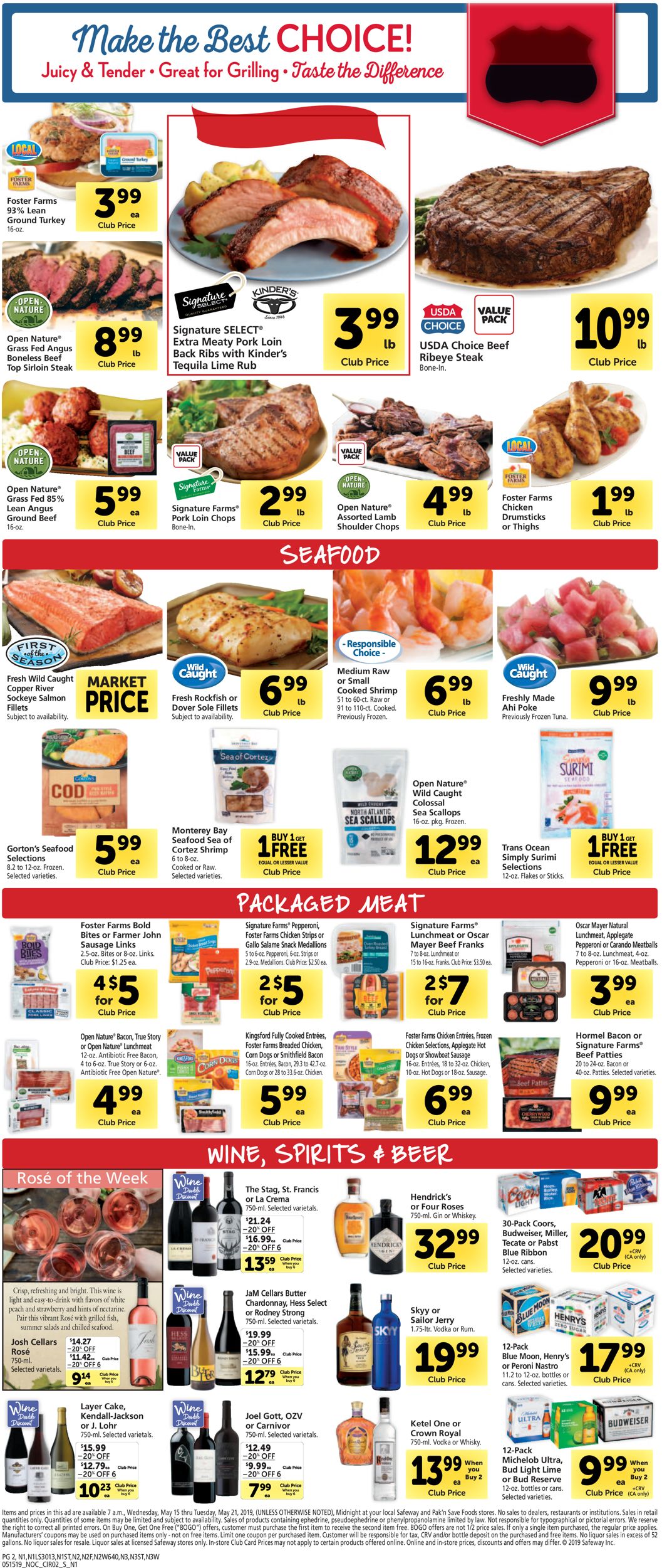 Catalogue Safeway from 05/15/2019