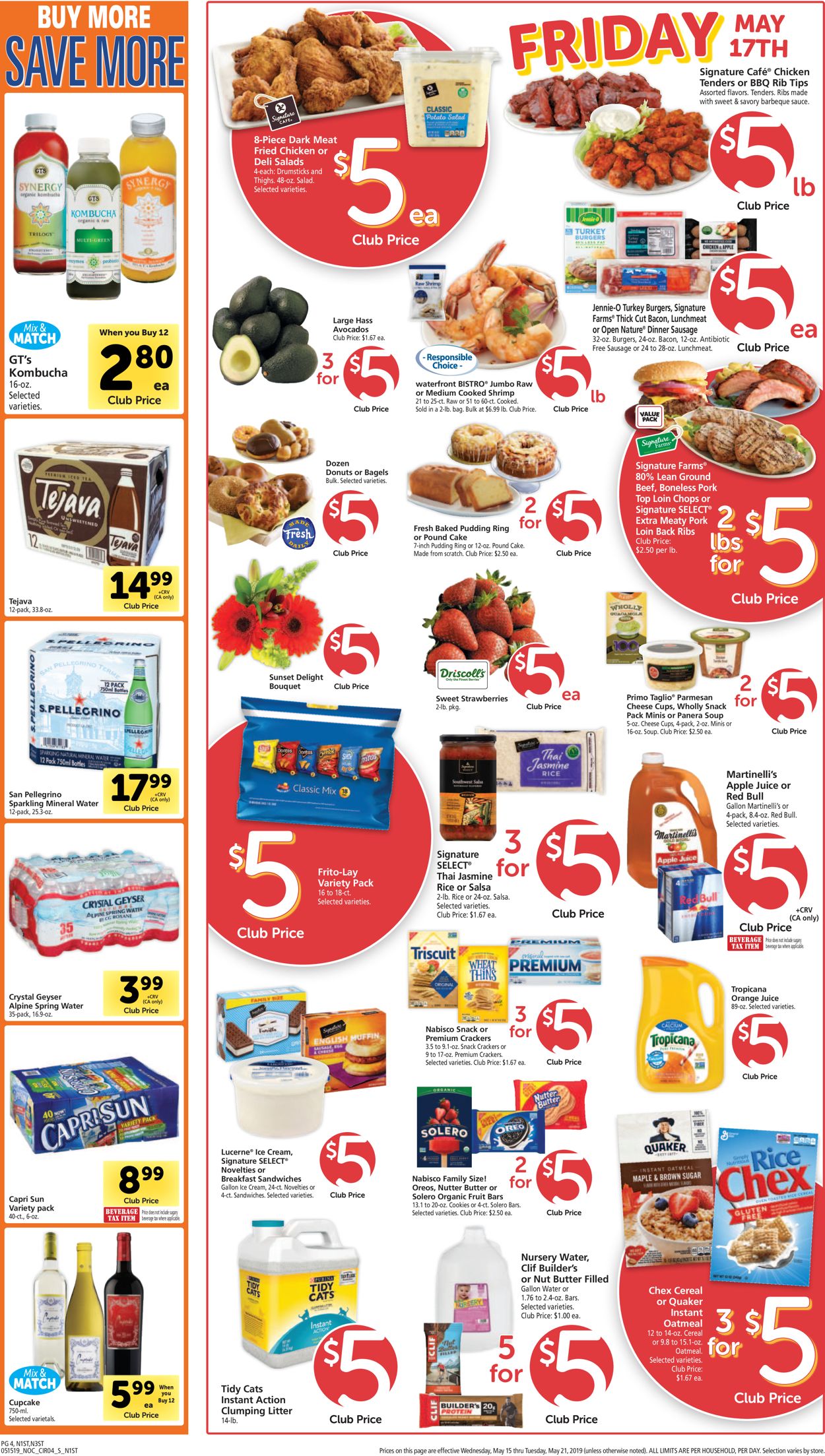 Catalogue Safeway from 05/15/2019