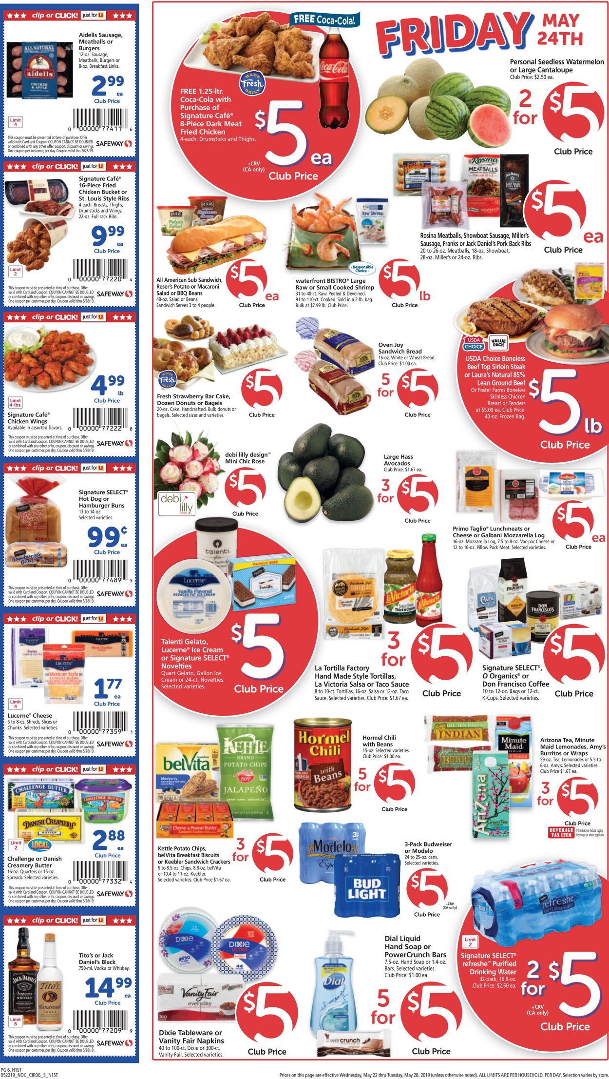 Catalogue Safeway from 05/22/2019