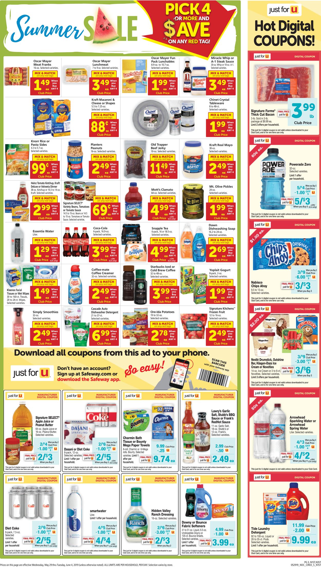Catalogue Safeway from 05/29/2019