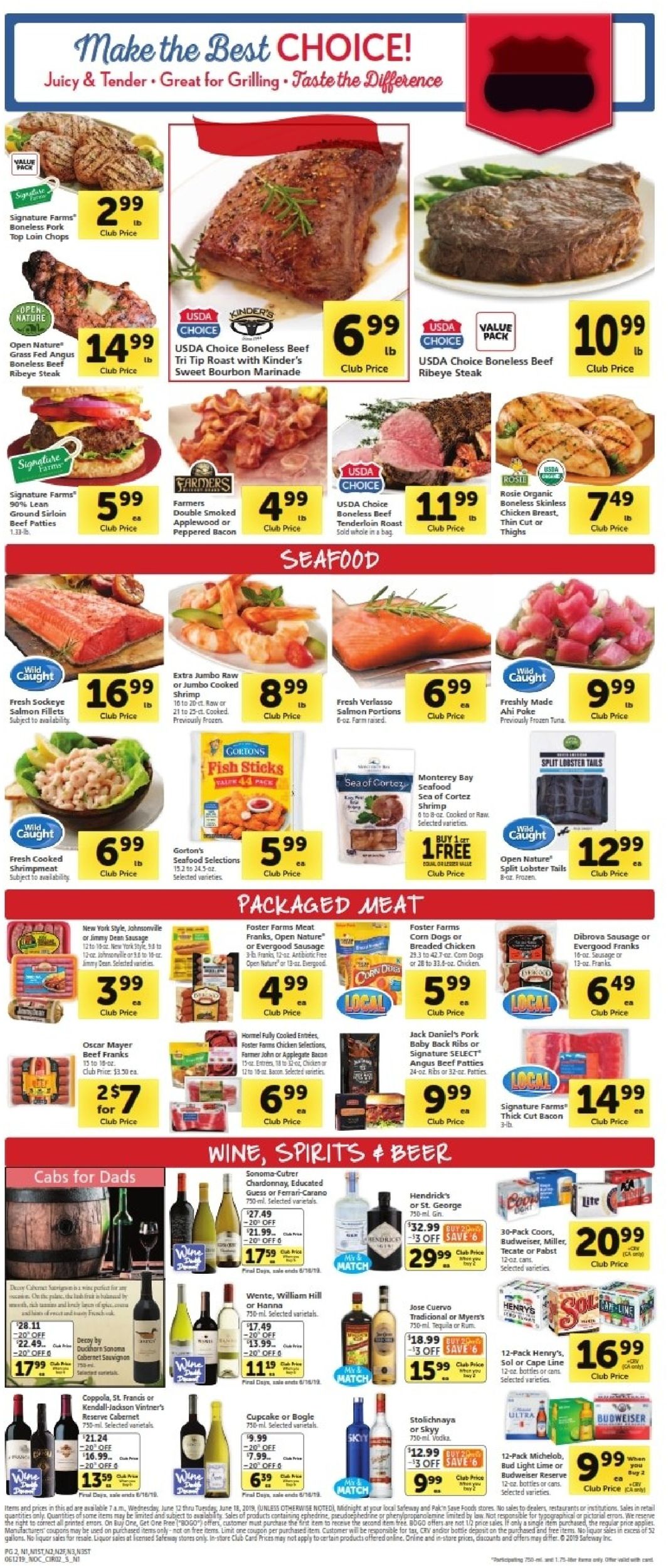 Catalogue Safeway from 06/12/2019