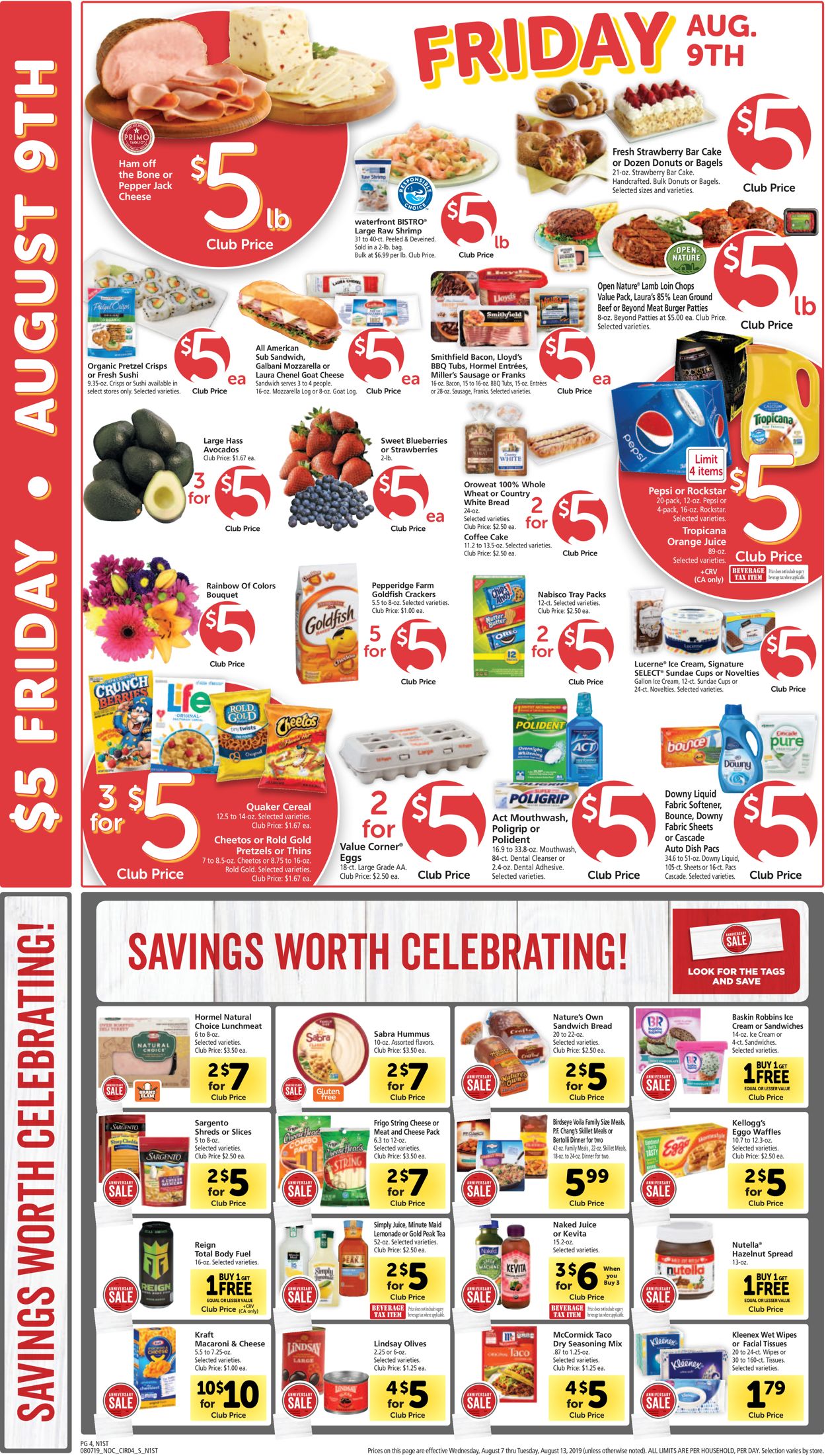 Catalogue Safeway from 08/07/2019