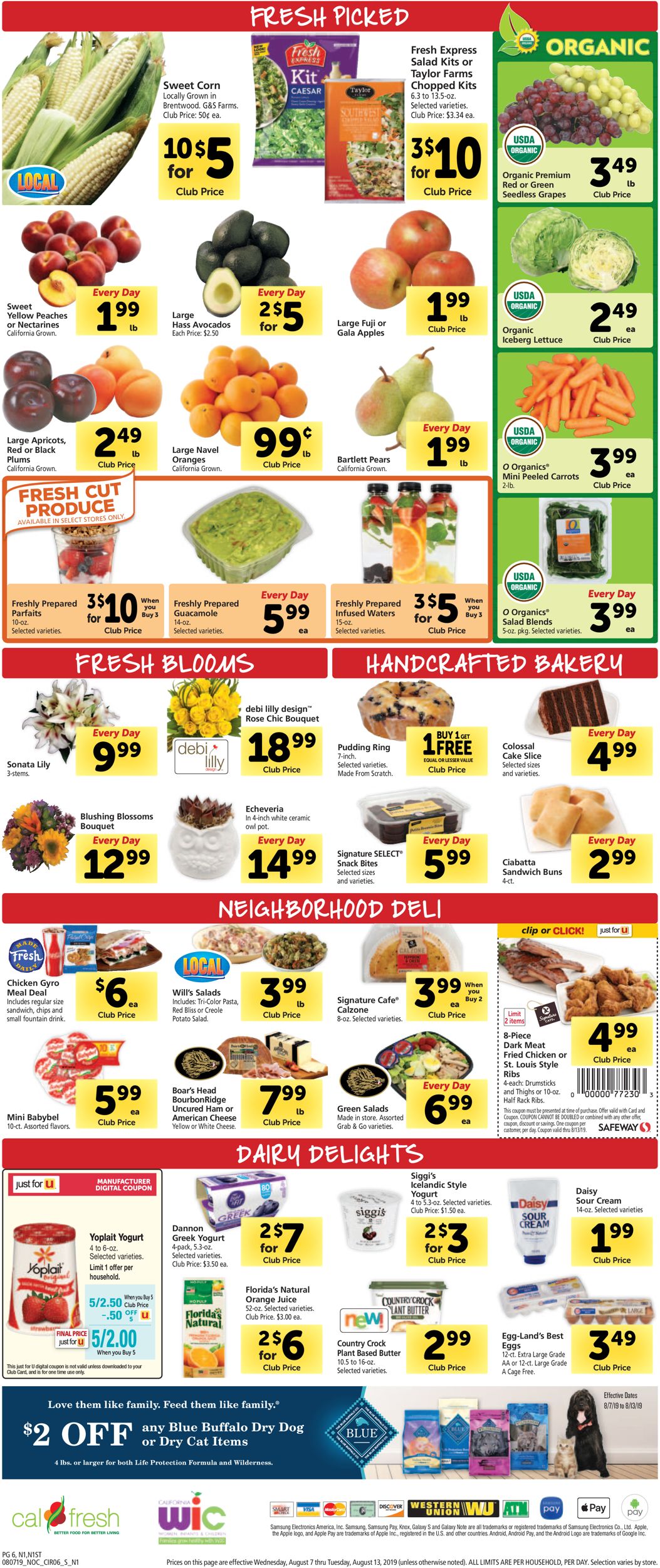 Catalogue Safeway from 08/07/2019