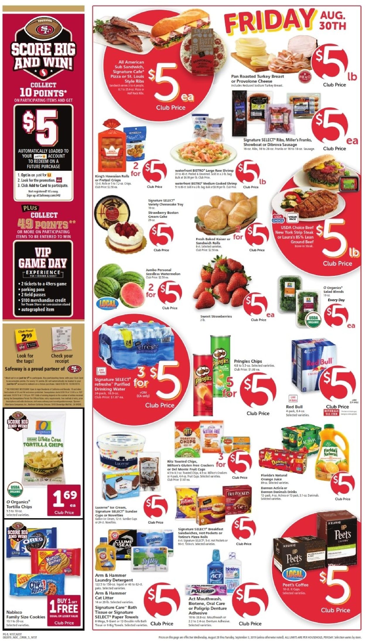 Catalogue Safeway from 08/28/2019