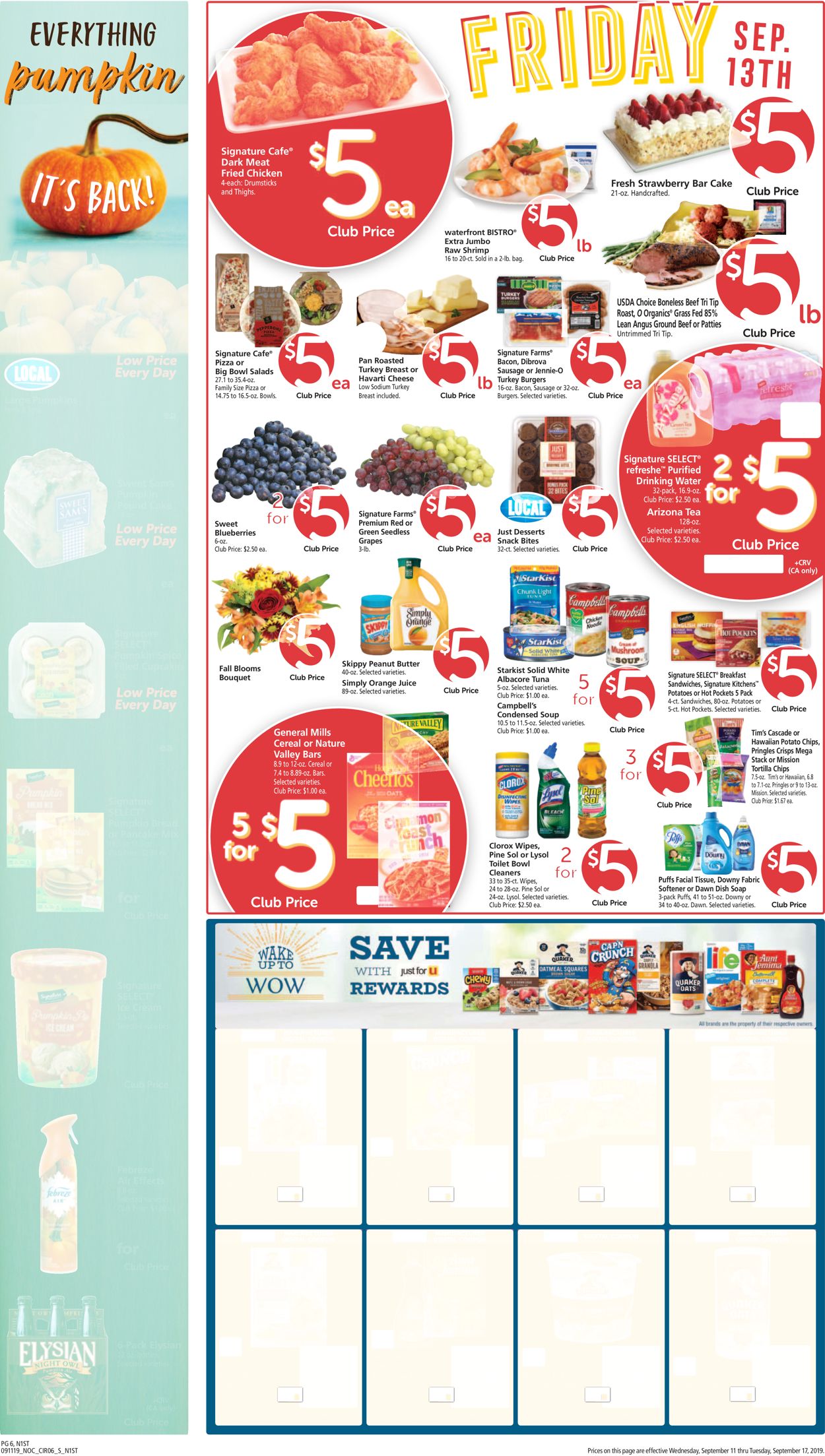 Catalogue Safeway from 09/11/2019