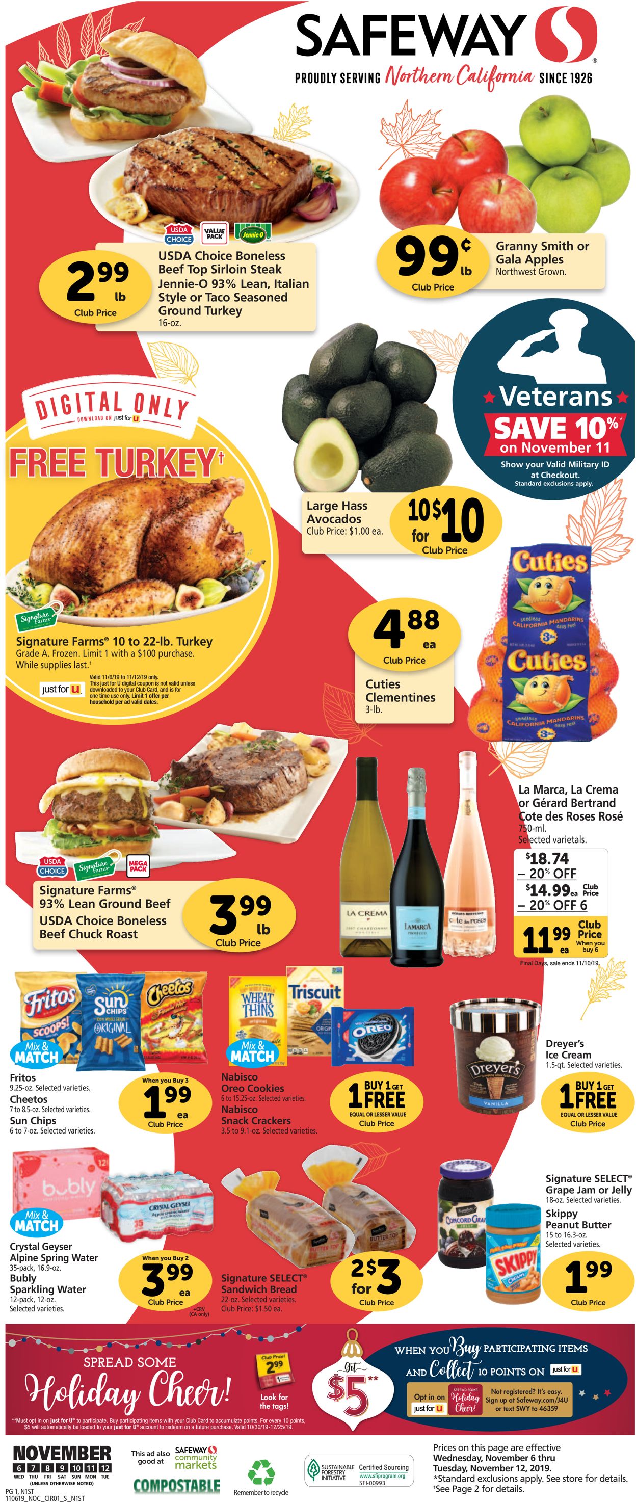 Catalogue Safeway from 11/06/2019