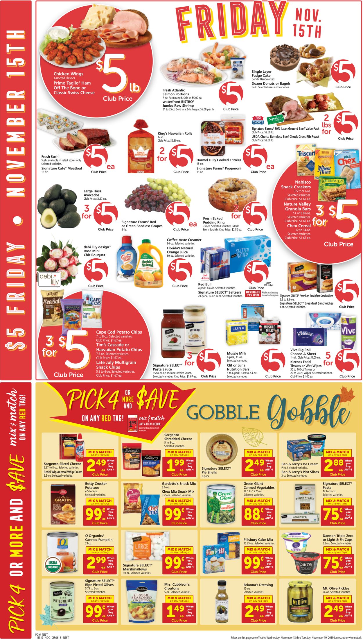 Catalogue Safeway from 11/13/2019