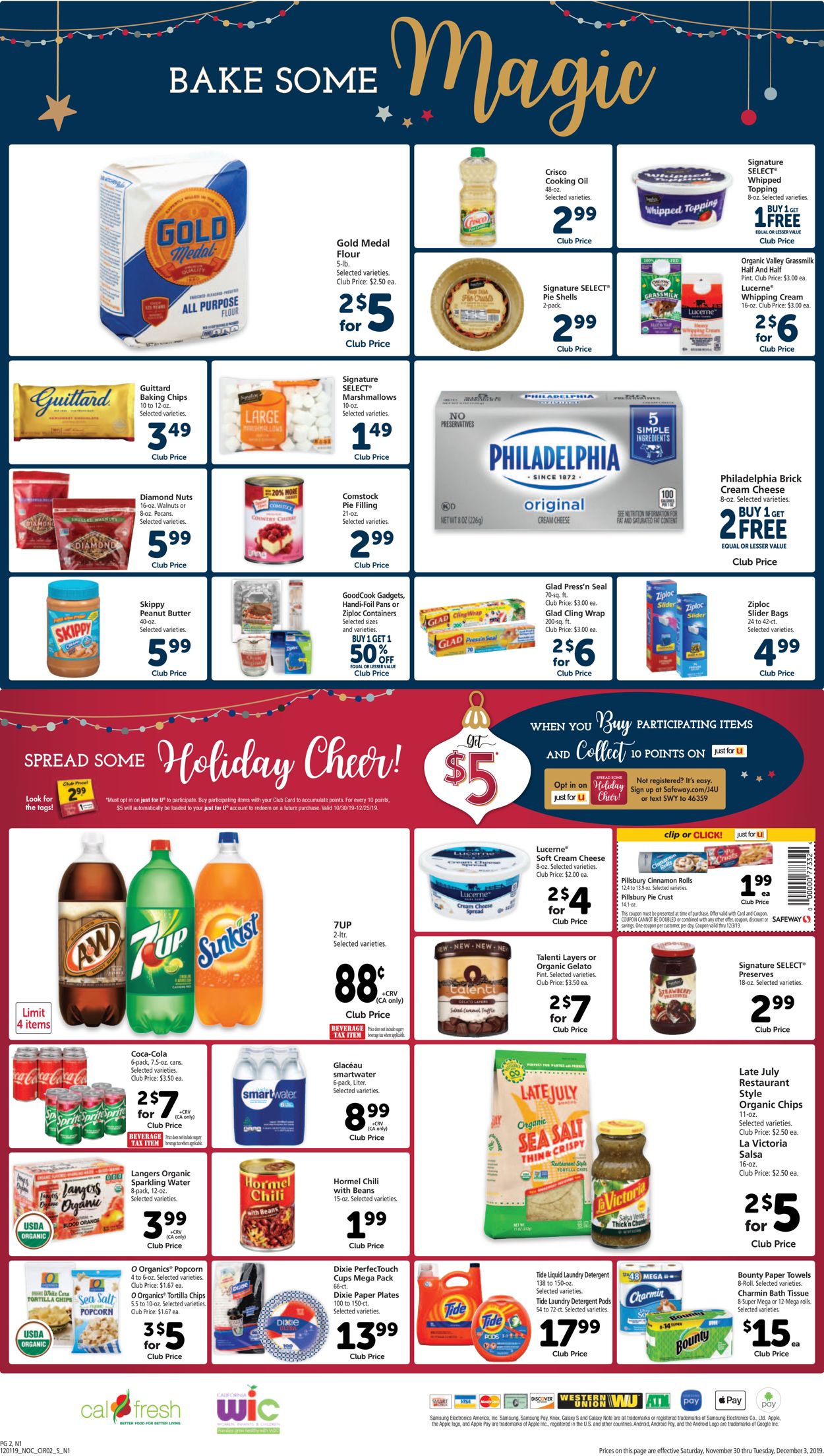 Catalogue Safeway - Holiday Ad 2019 from 11/30/2019