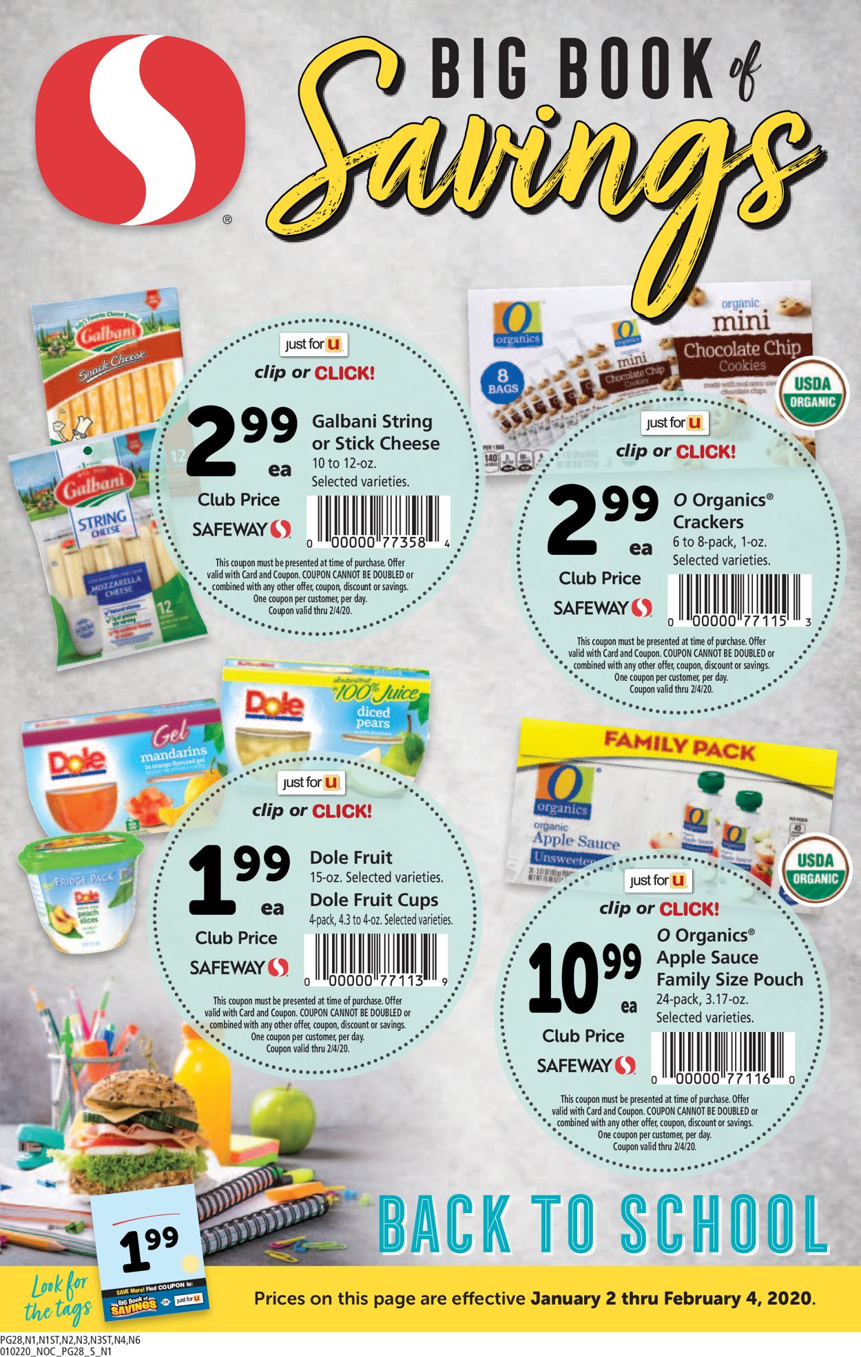 Catalogue Safeway from 01/02/2020