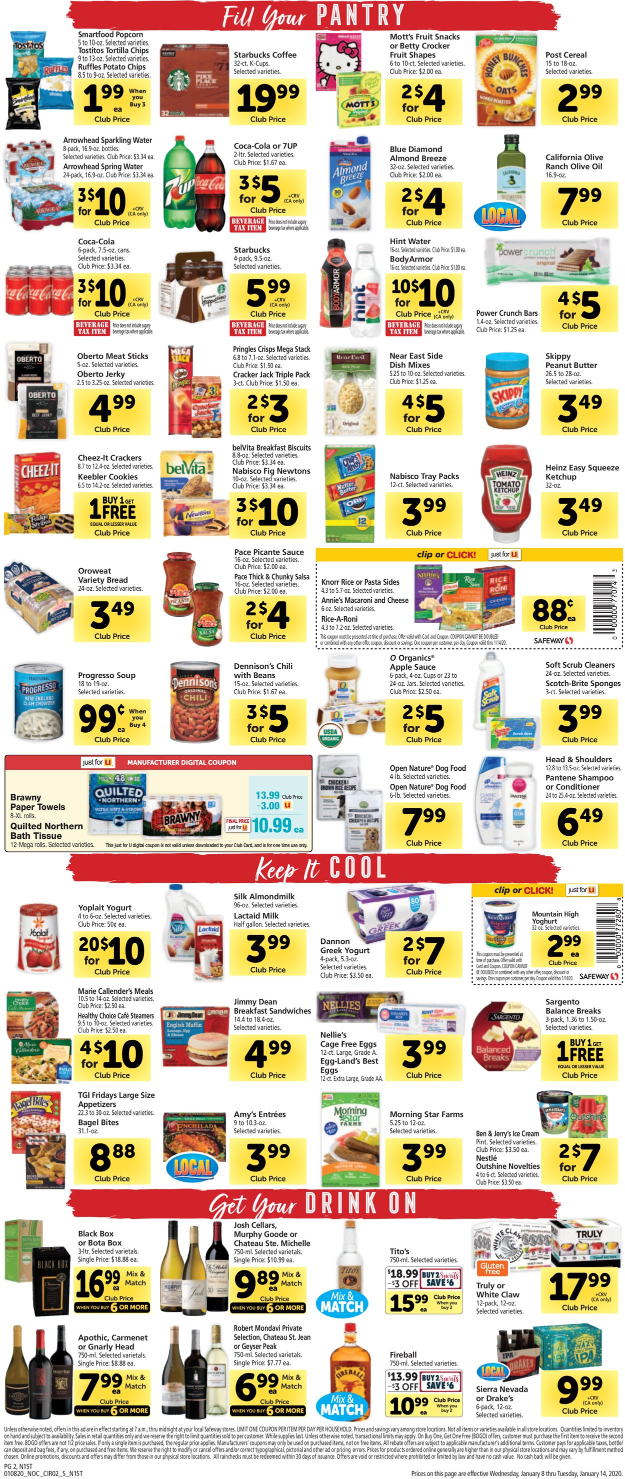 Catalogue Safeway from 01/08/2020
