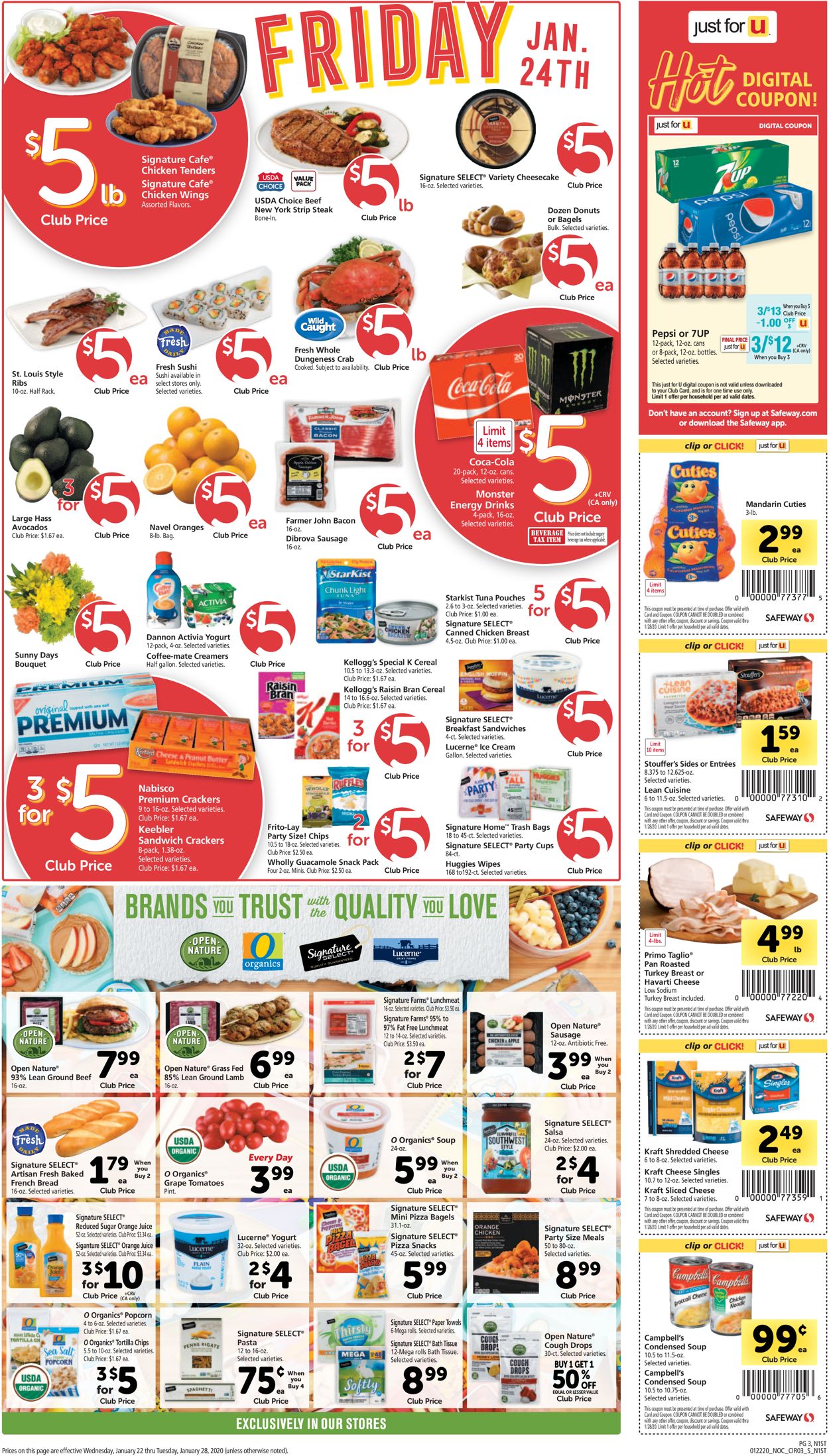 Catalogue Safeway from 01/22/2020