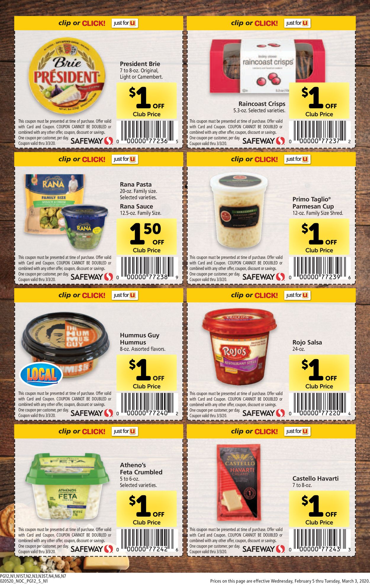 Catalogue Safeway from 02/05/2020