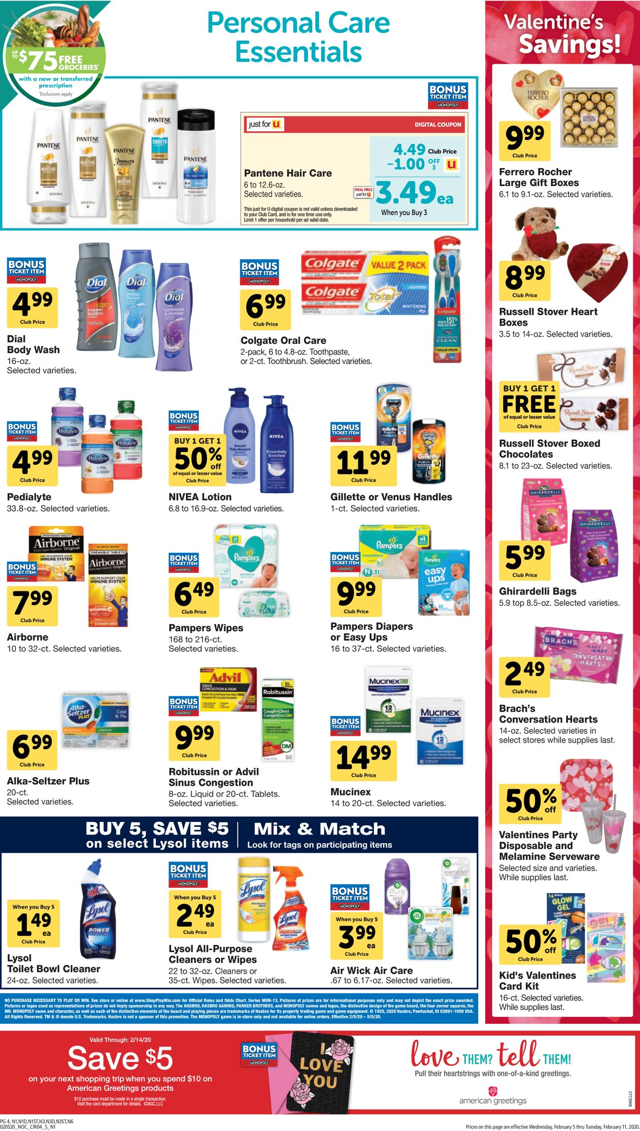 Catalogue Safeway from 02/05/2020
