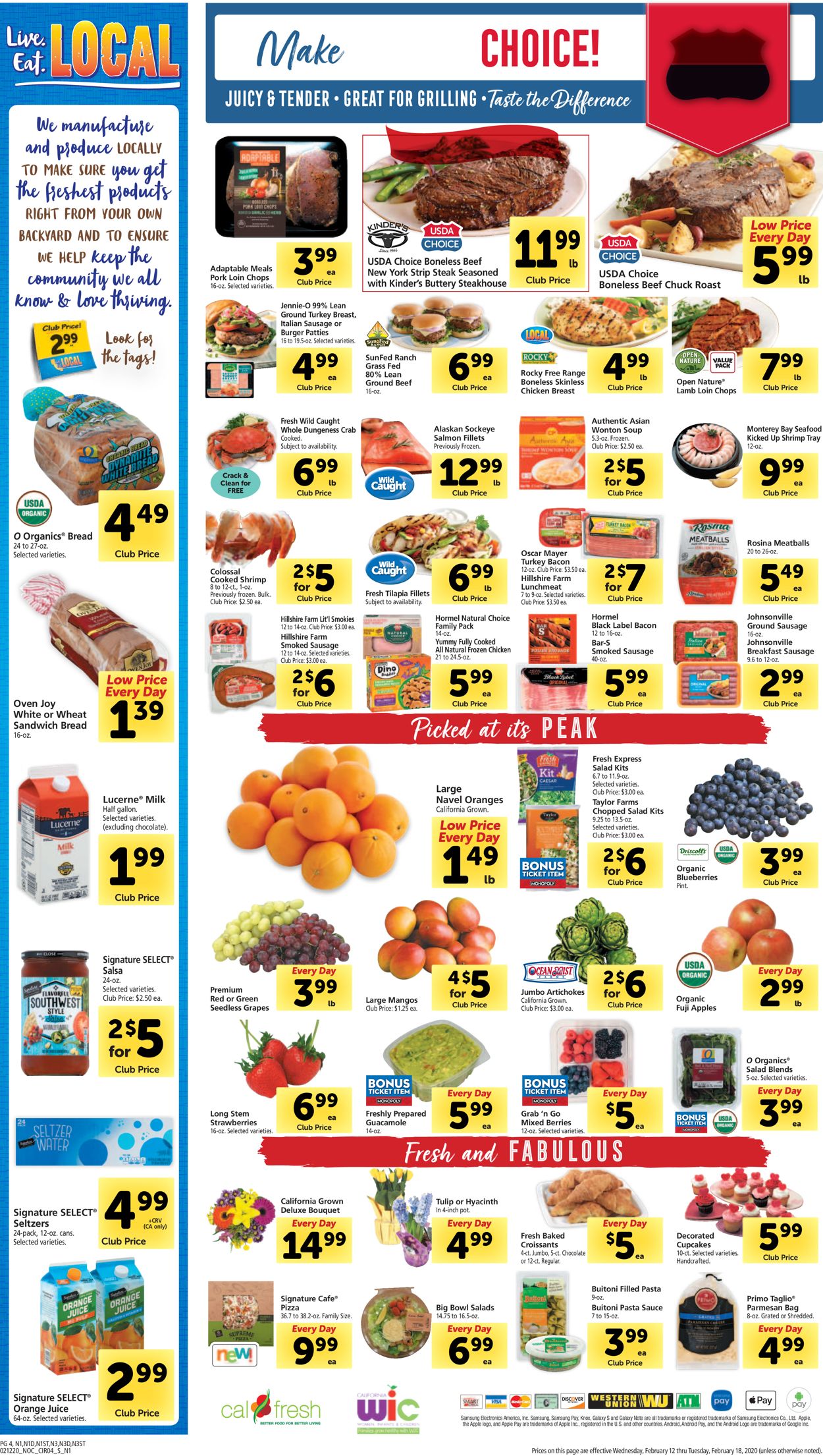 Catalogue Safeway from 02/12/2020