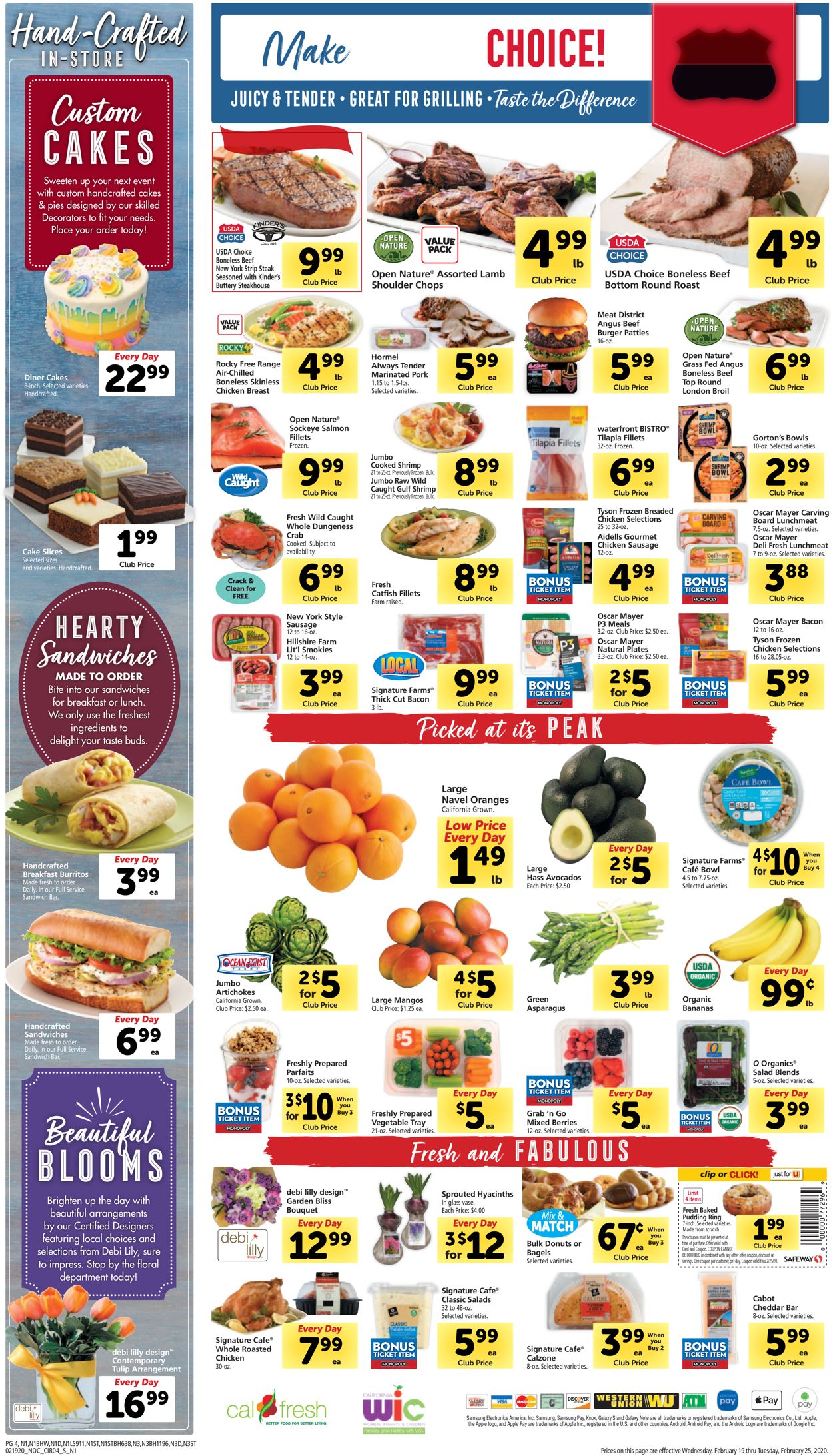 Catalogue Safeway from 02/19/2020