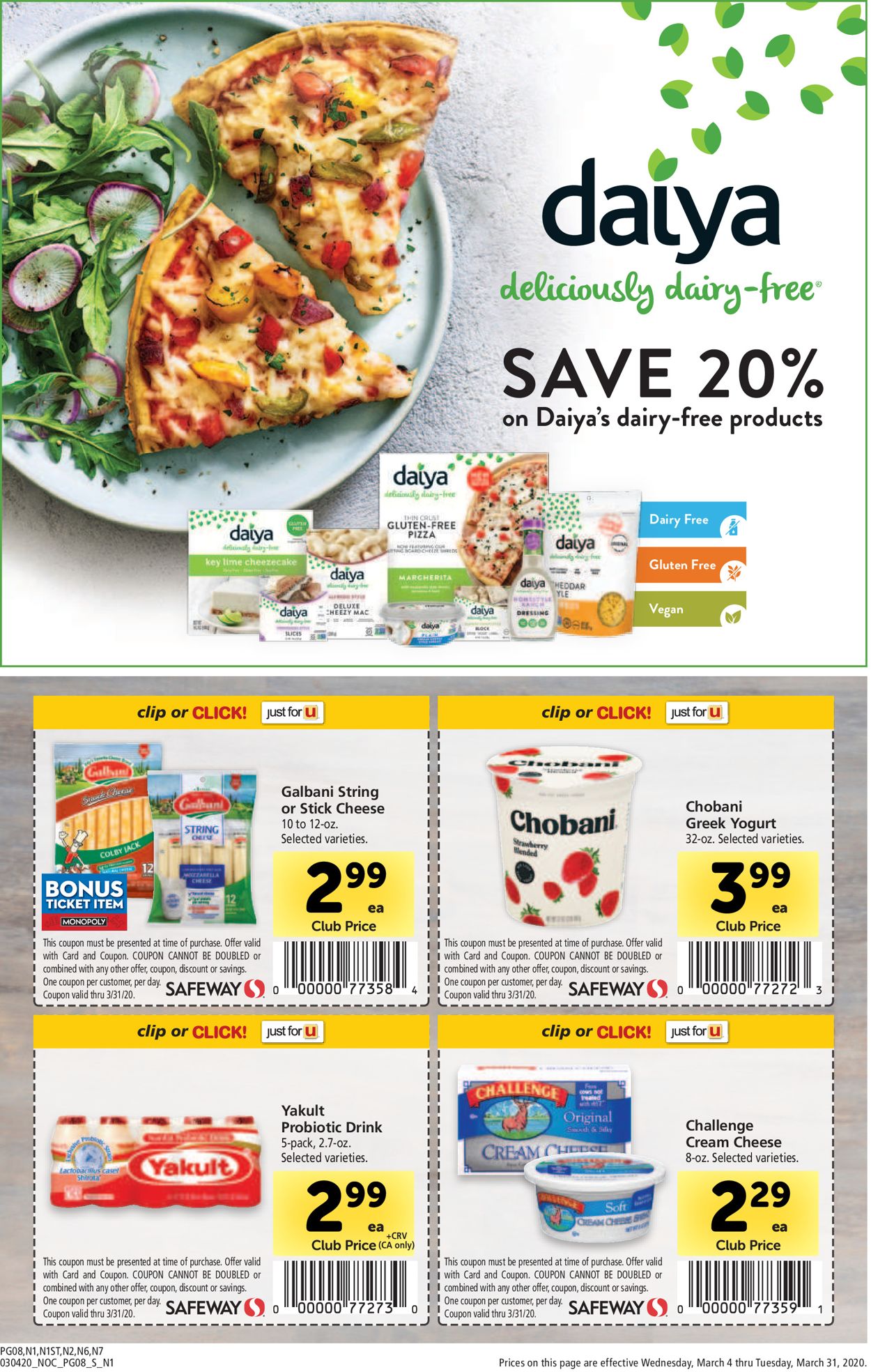 Catalogue Safeway from 03/04/2020