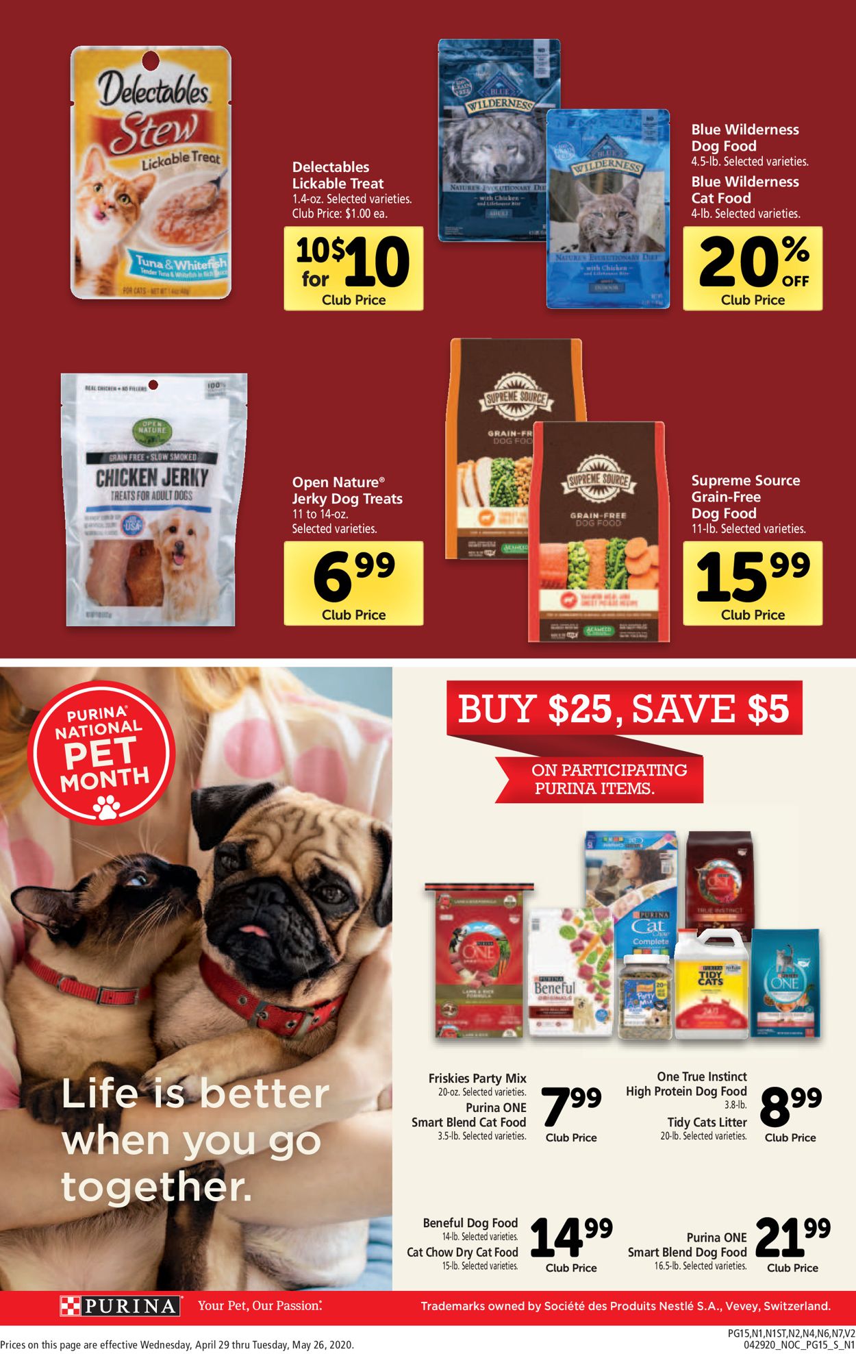 Catalogue Safeway from 04/29/2020