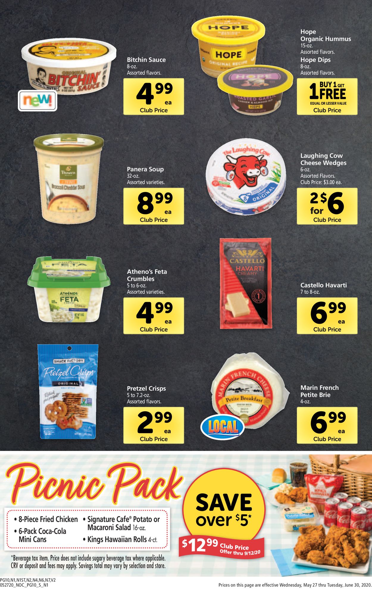 Catalogue Safeway from 05/27/2020