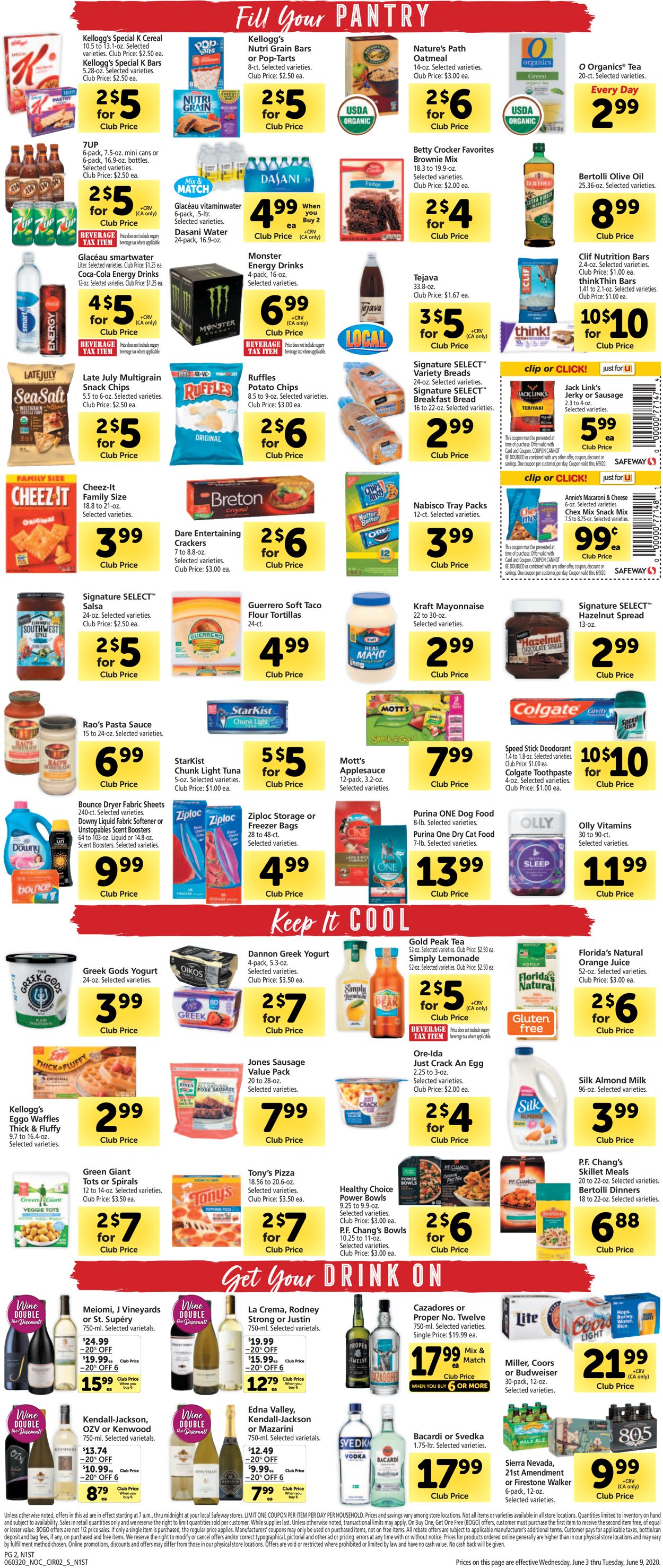 Catalogue Safeway from 06/03/2020