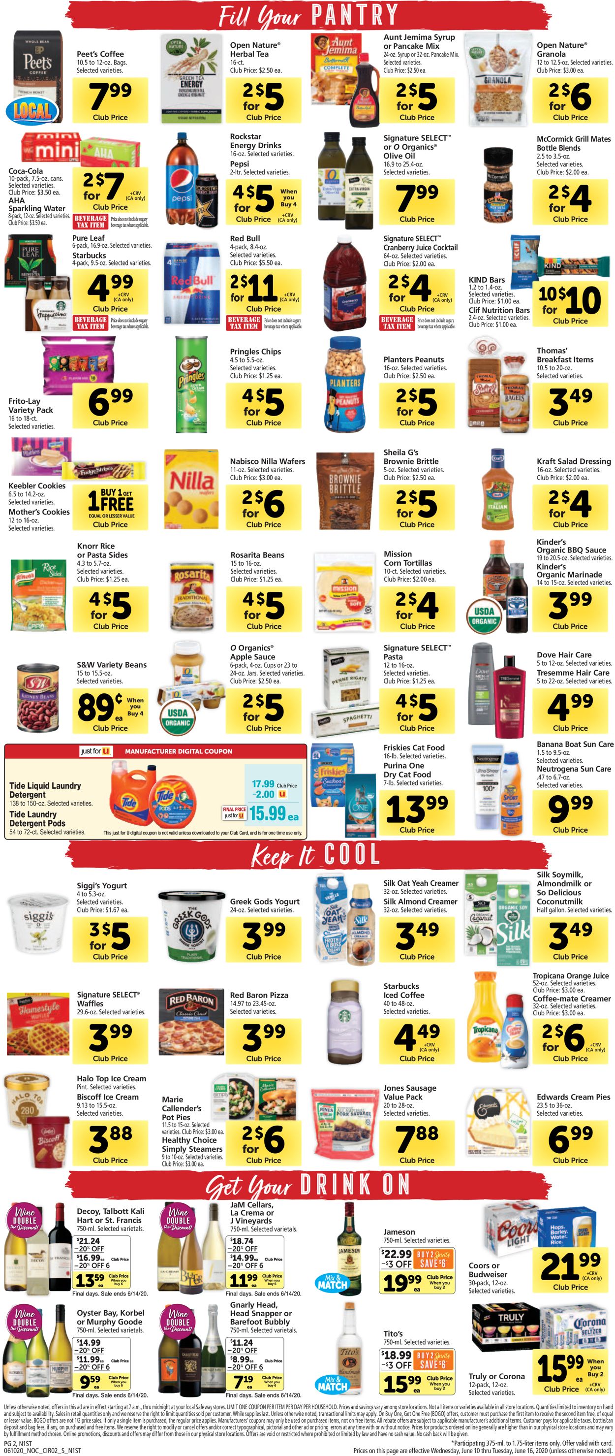Catalogue Safeway from 06/10/2020