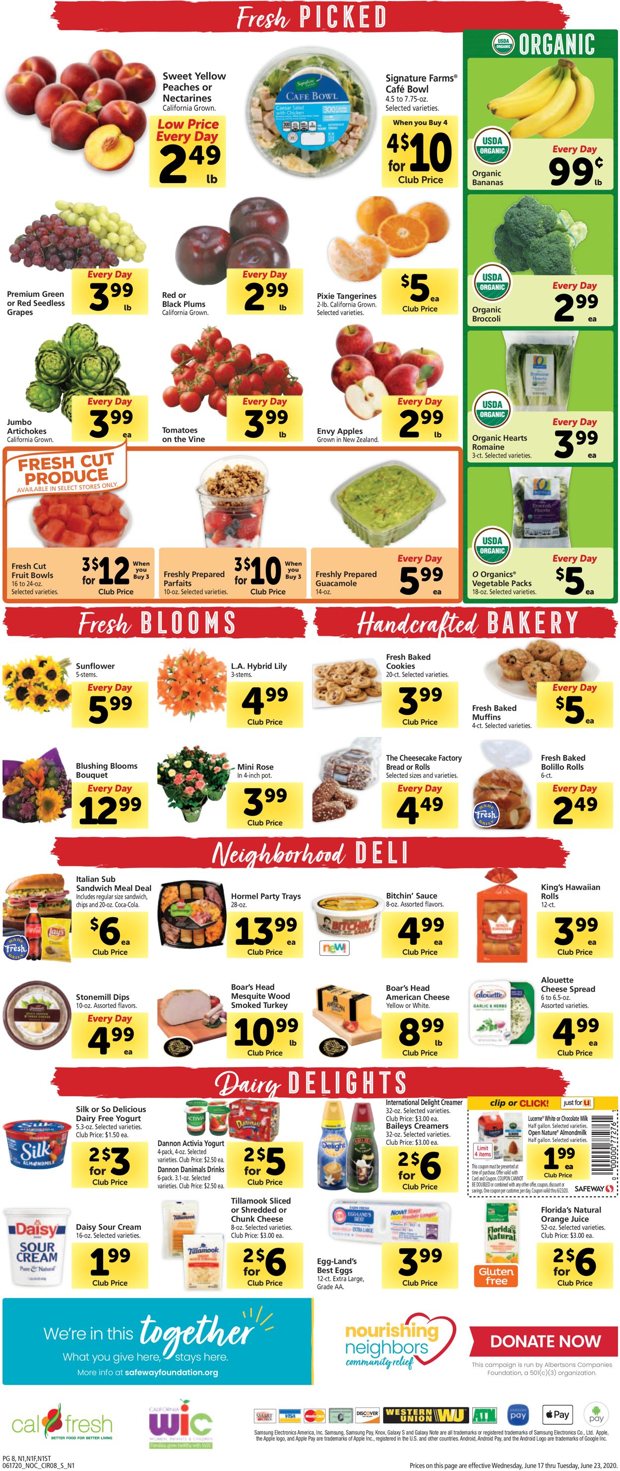 Catalogue Safeway from 06/17/2020