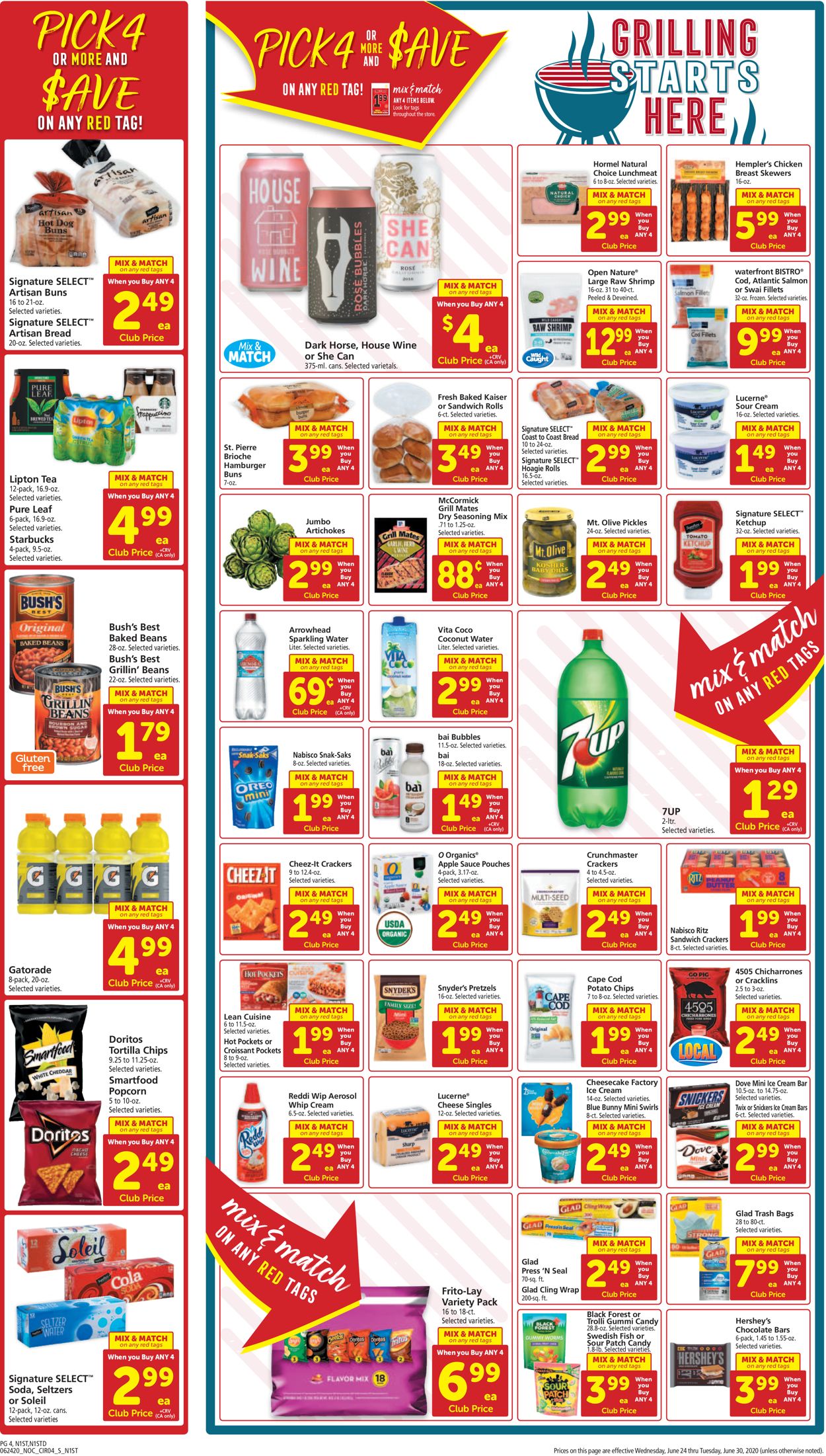 Catalogue Safeway from 06/24/2020