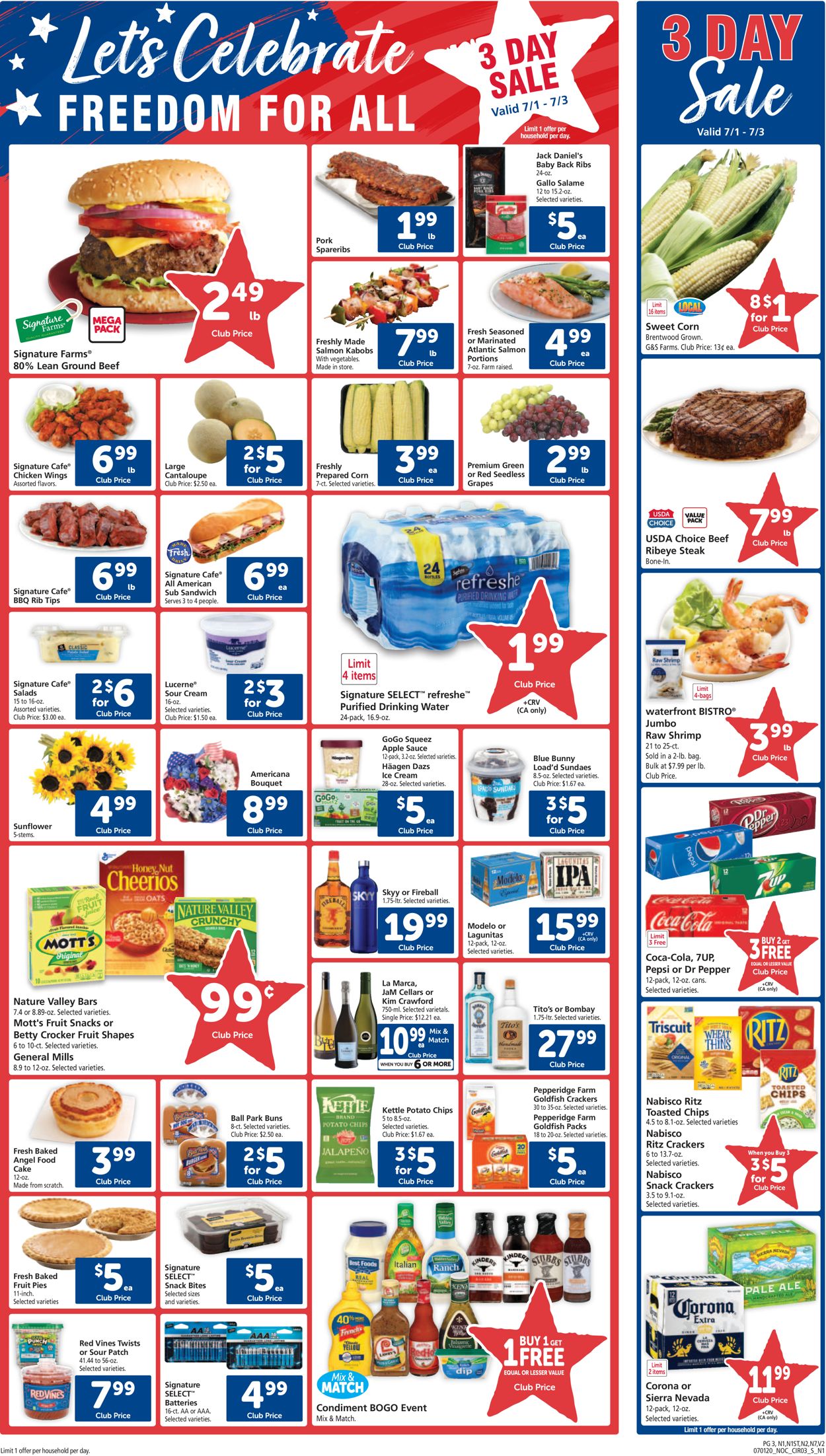Catalogue Safeway from 07/01/2020