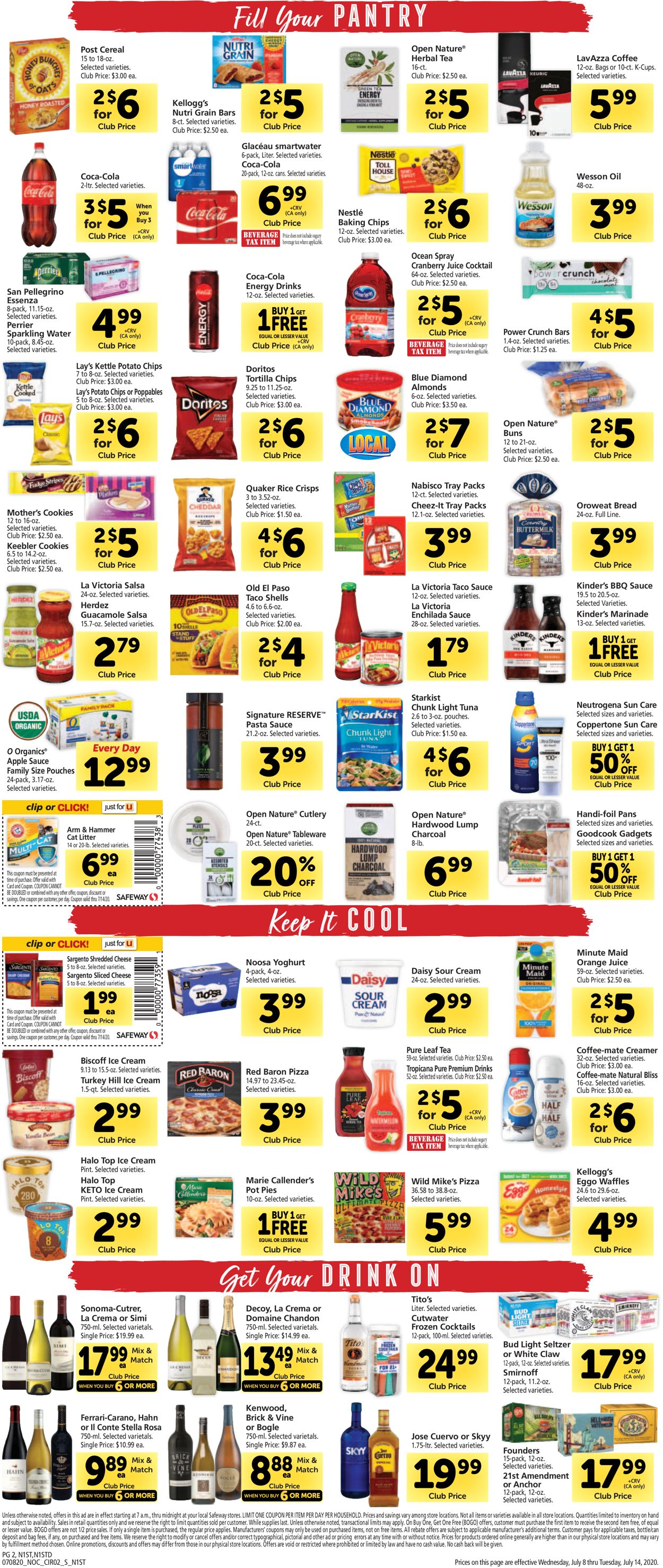 Catalogue Safeway from 07/08/2020