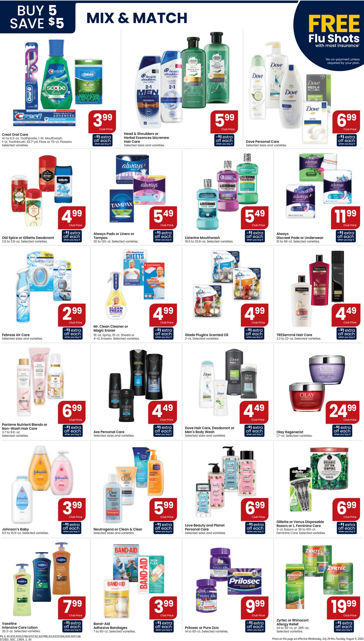 Catalogue Safeway from 07/29/2020