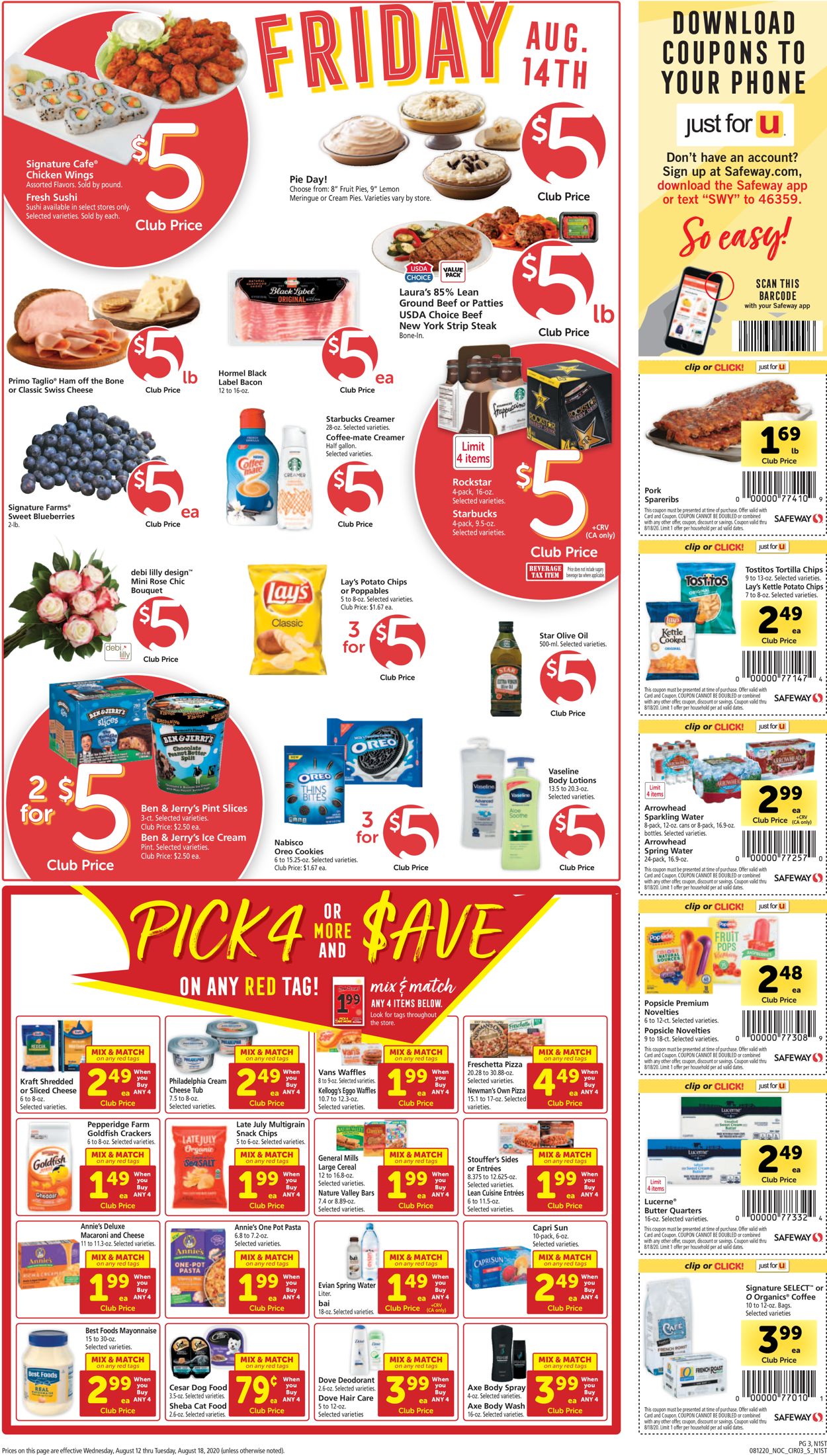 Catalogue Safeway from 08/12/2020