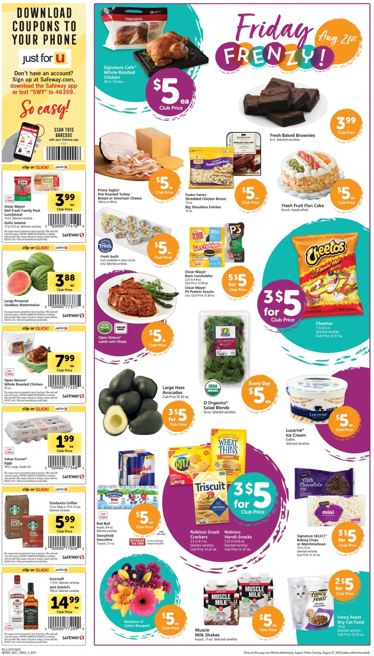 Catalogue Safeway from 08/19/2020