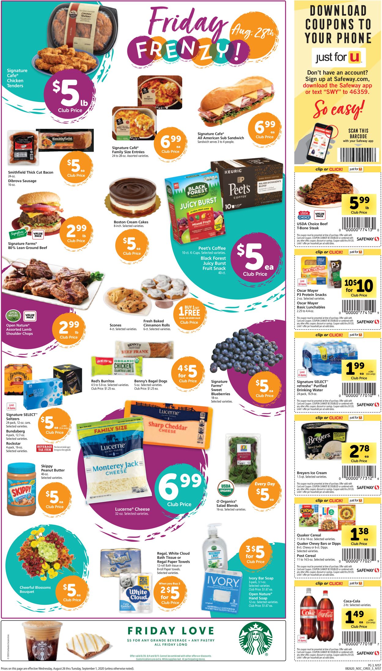 Catalogue Safeway from 08/26/2020