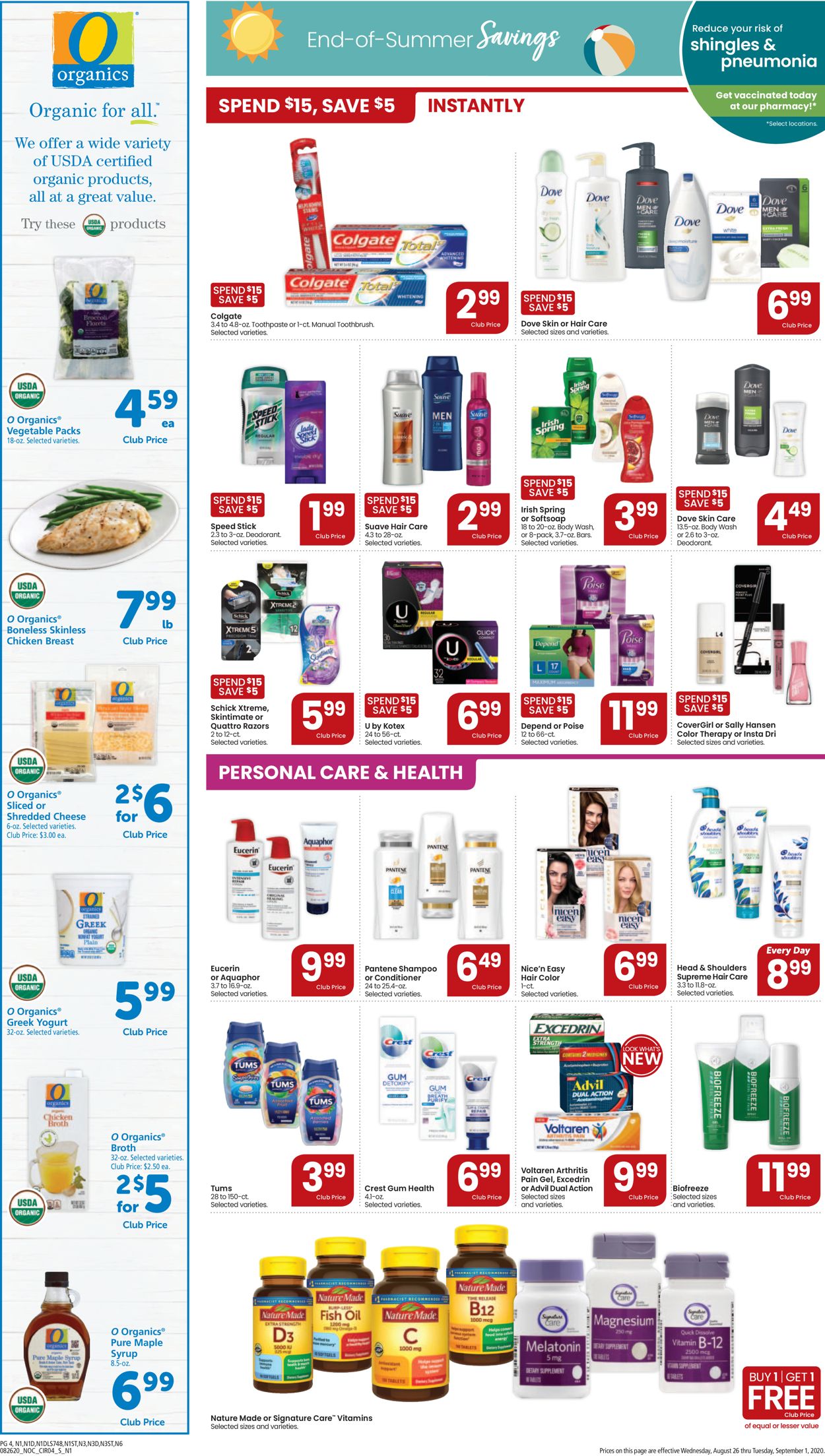 Catalogue Safeway from 08/26/2020