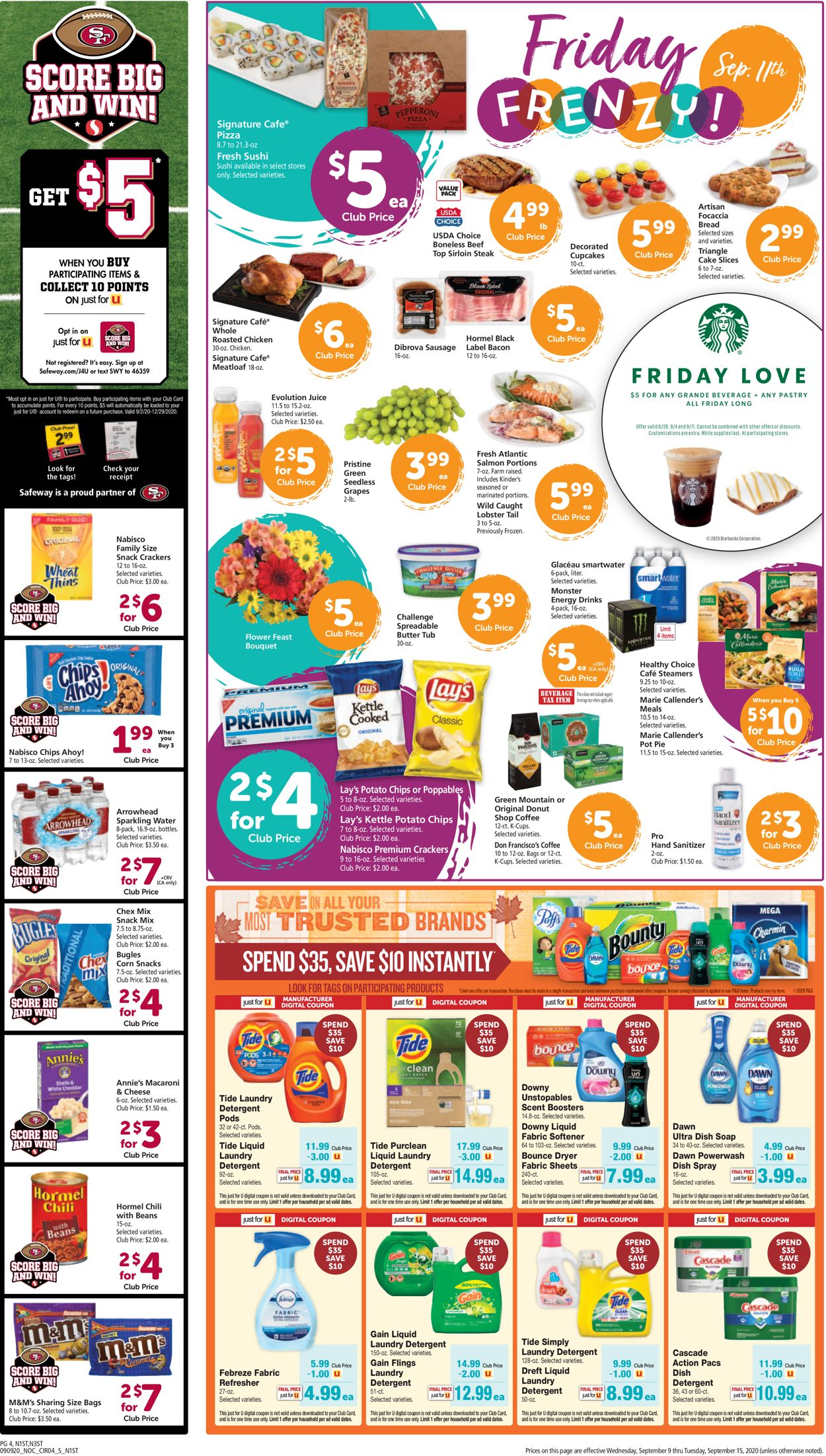 Catalogue Safeway from 09/09/2020