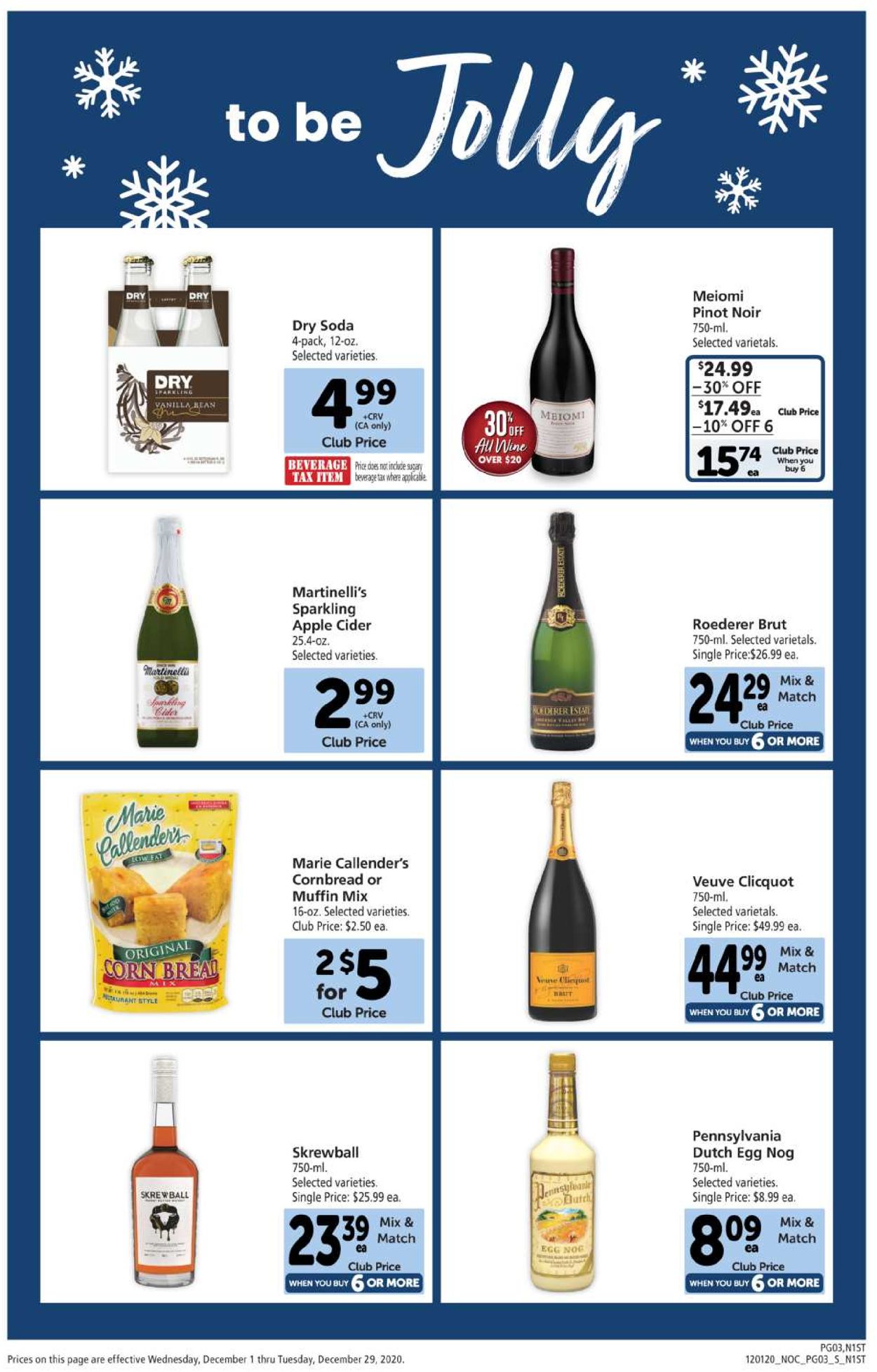Safeway Christmas 2020 Current weekly ad 12/01 12/29/2020 [3