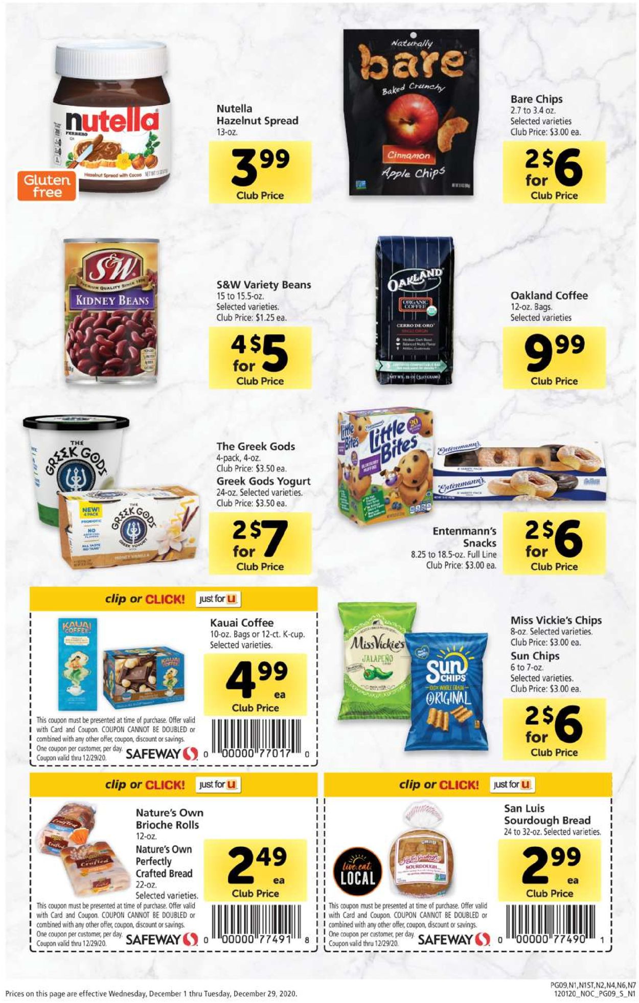 Safeway Christmas 2020 Current weekly ad 12/01 12/29/2020 [9