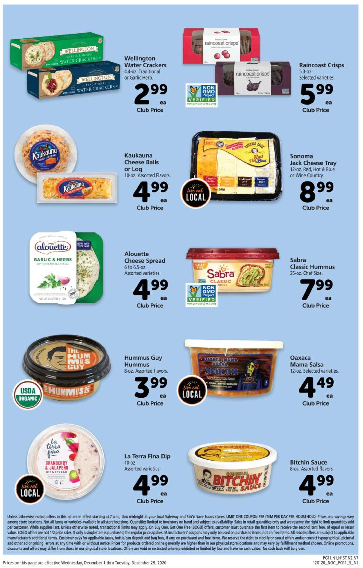 Safeway Christmas 2020 Current weekly ad 12/01 12/29/2020 [11
