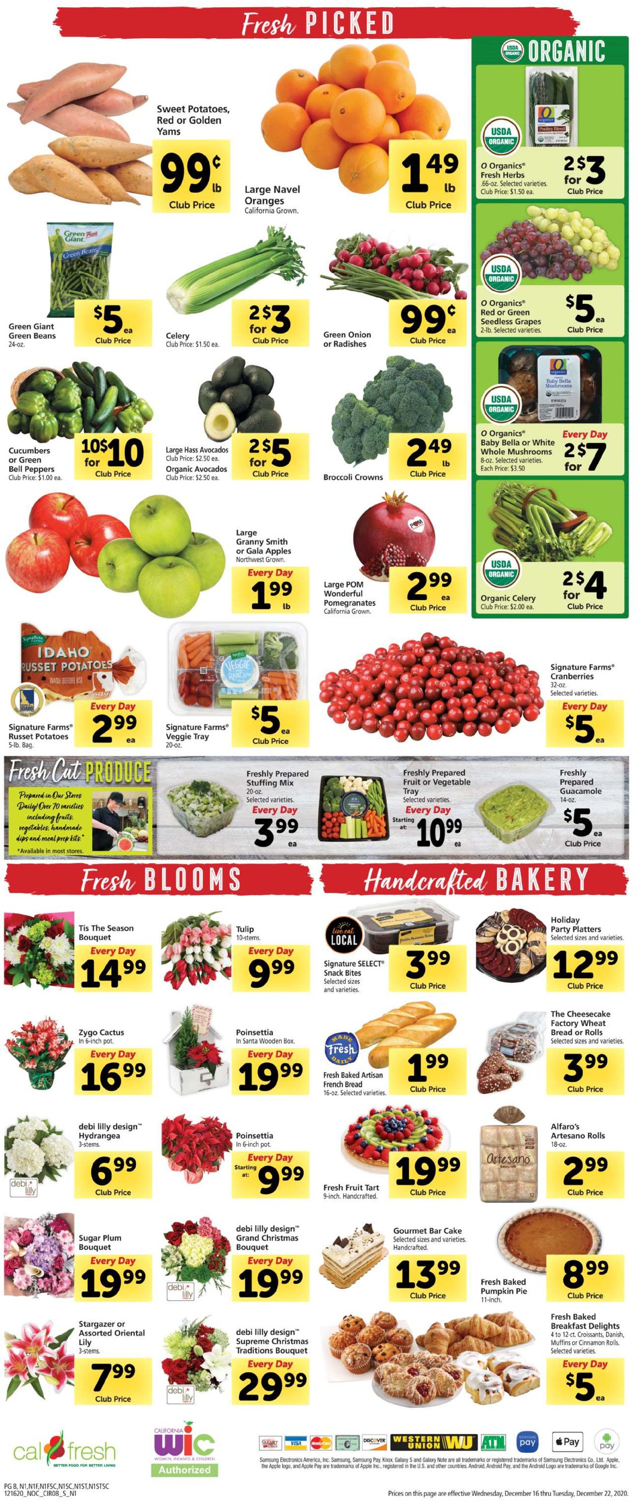 Catalogue Safeway from 12/16/2020