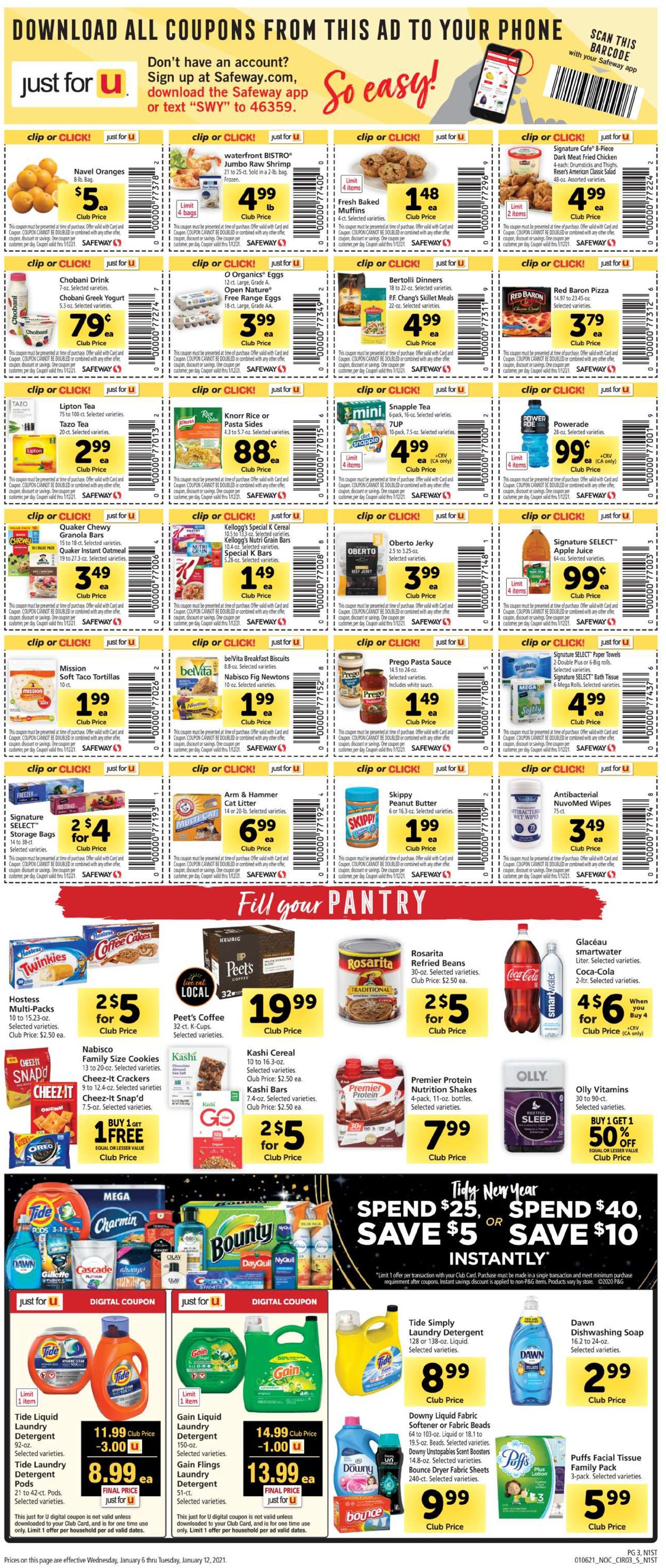Catalogue Safeway from 01/06/2021