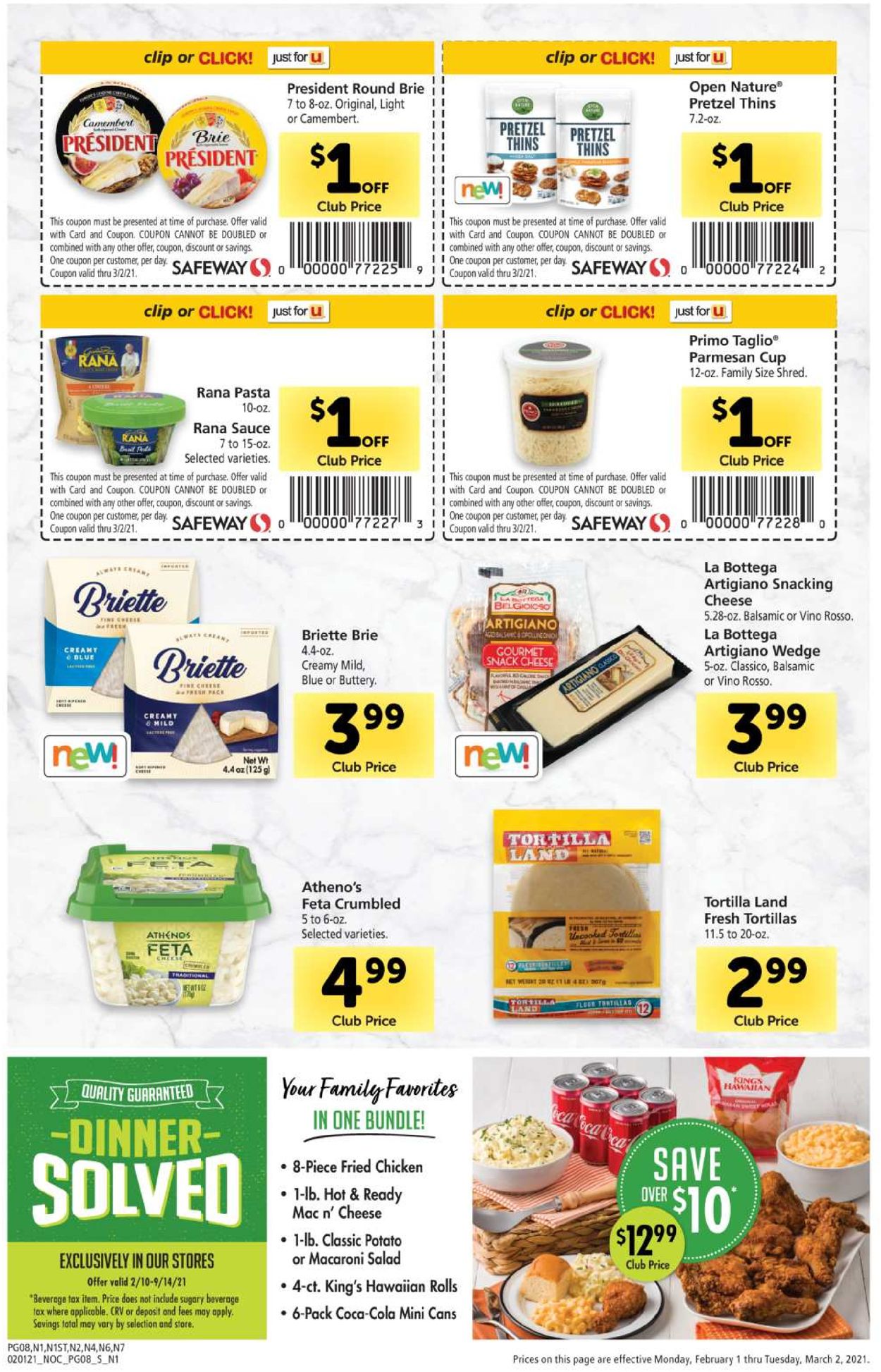 Catalogue Safeway from 02/01/2021