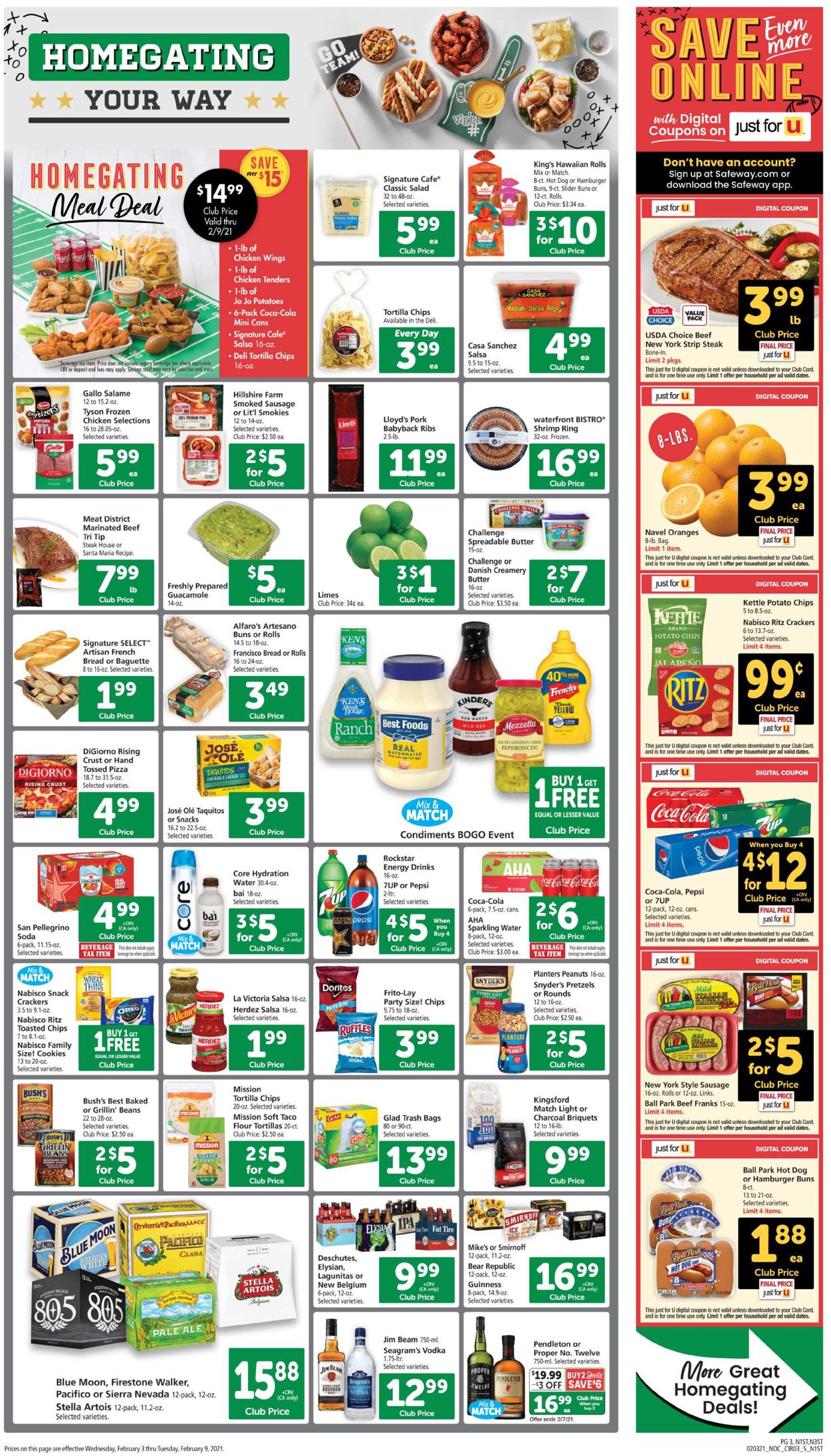 Catalogue Safeway from 02/03/2021